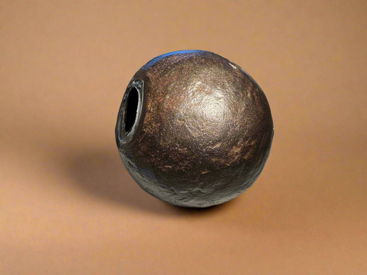 Hollow Cast Iron Cannon Shell