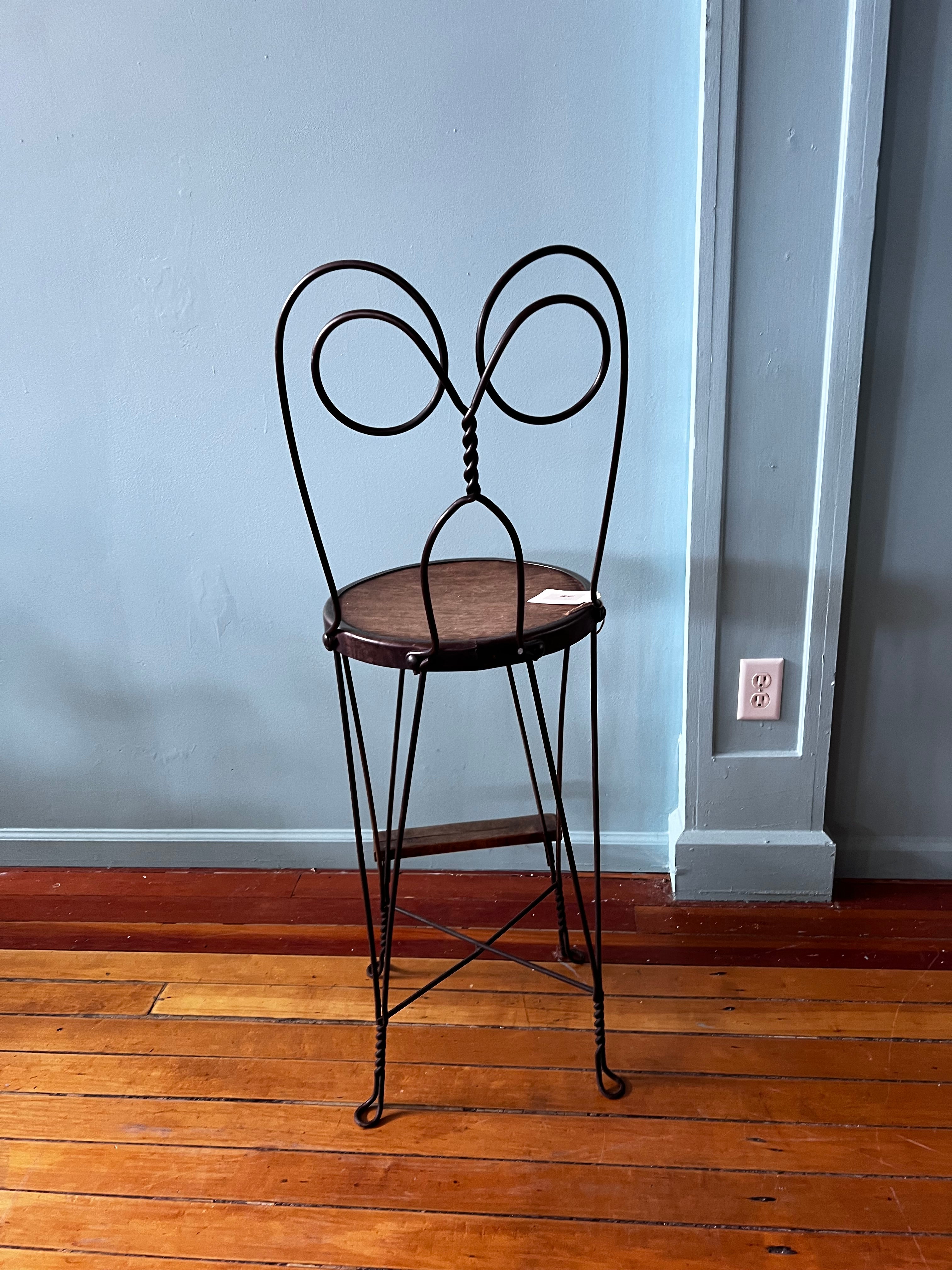 Tall Ice Cream Parlor Bar Stool