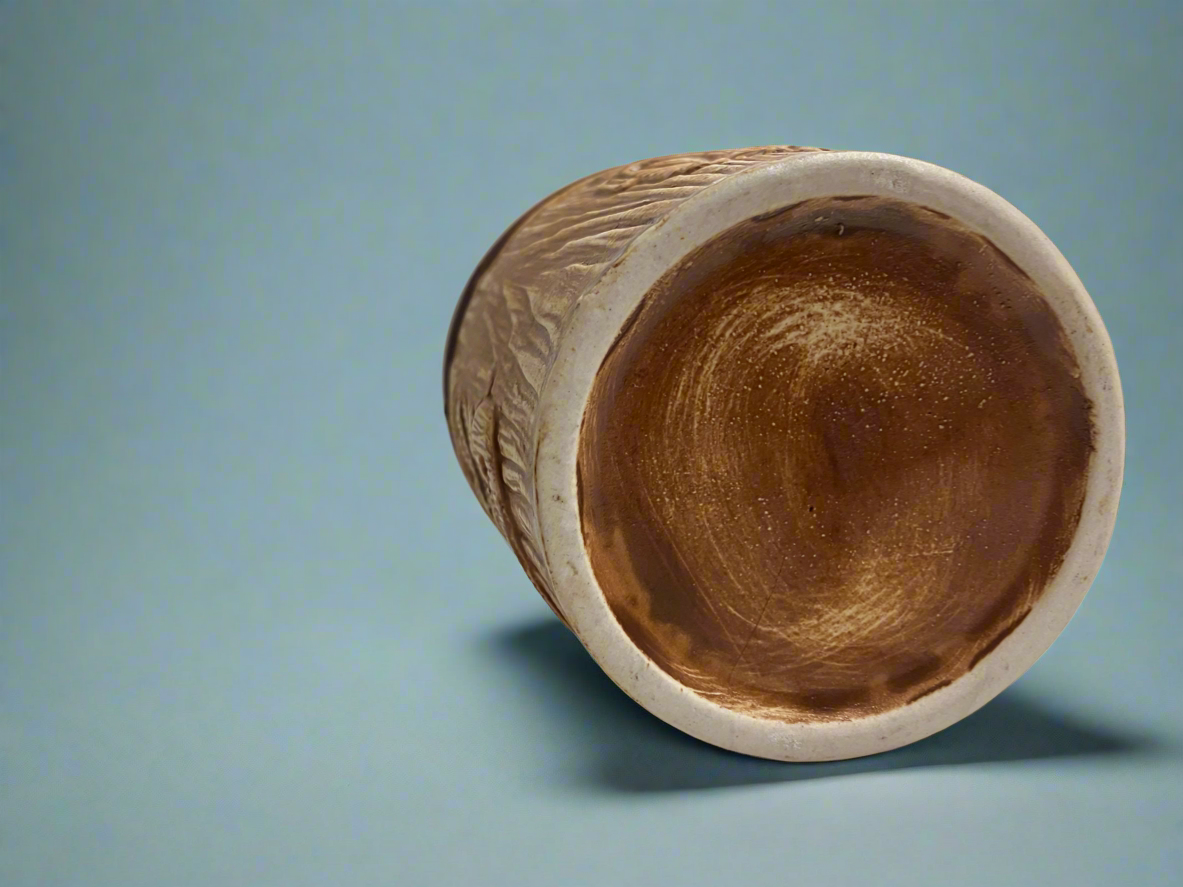 Vintage Ceramic Tiki Cup