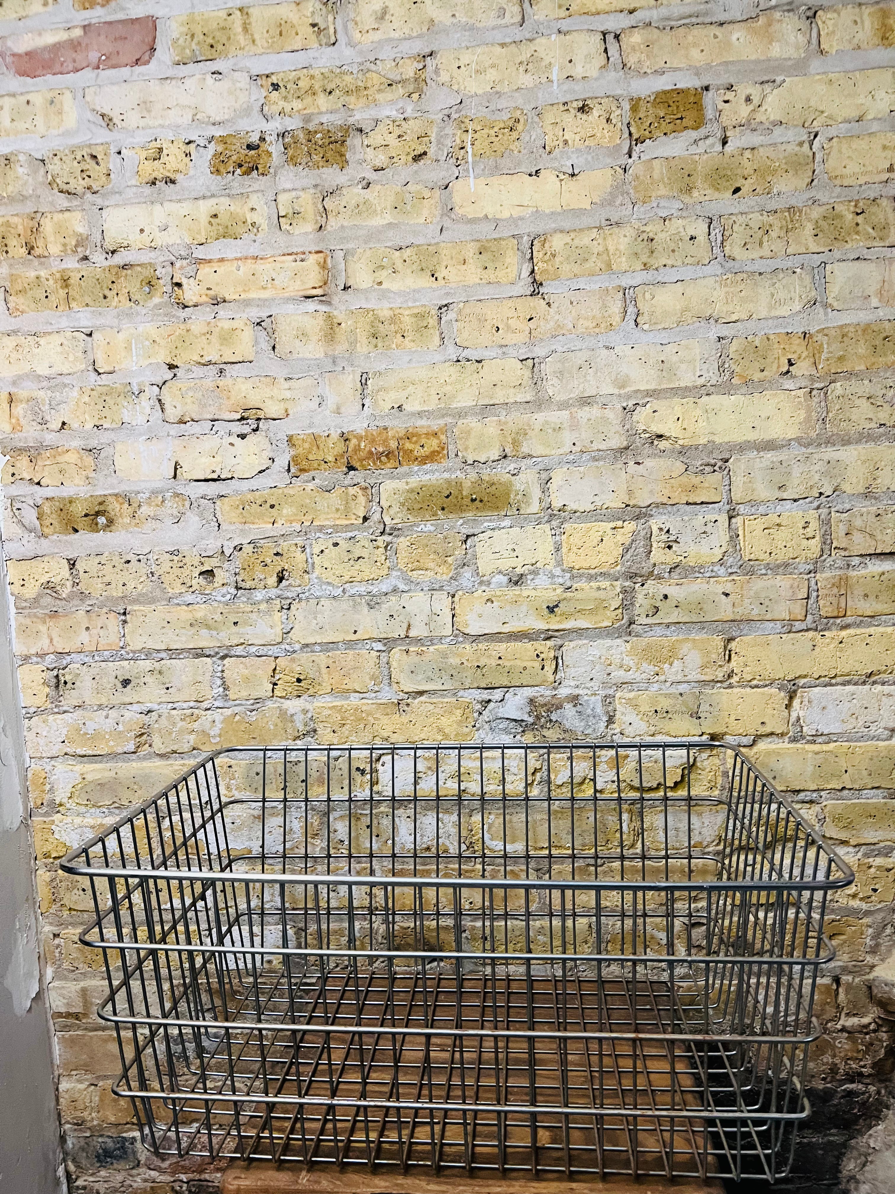 Vintage Metal Crate