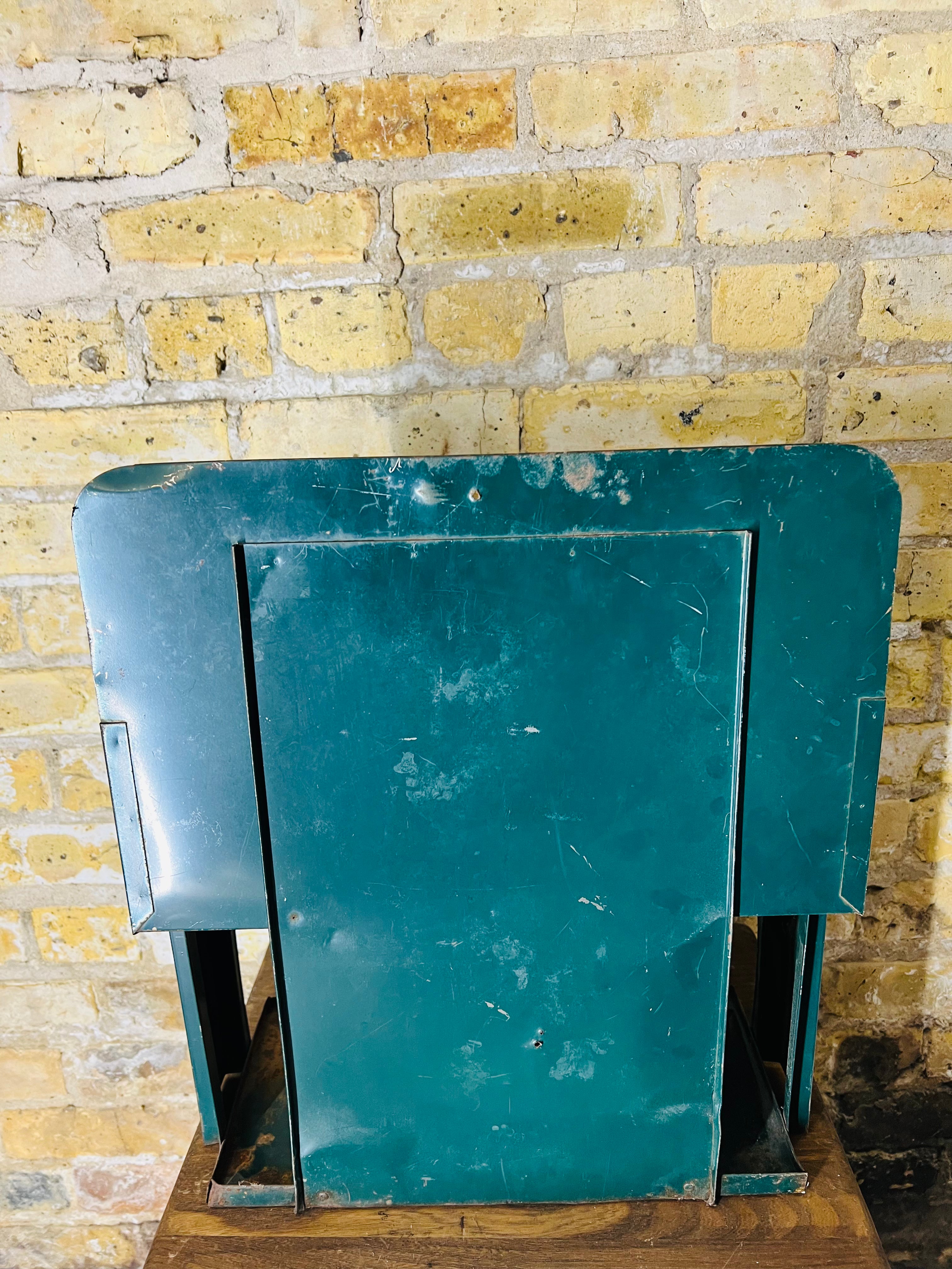 Metal Advertising Esquire Display Stand
