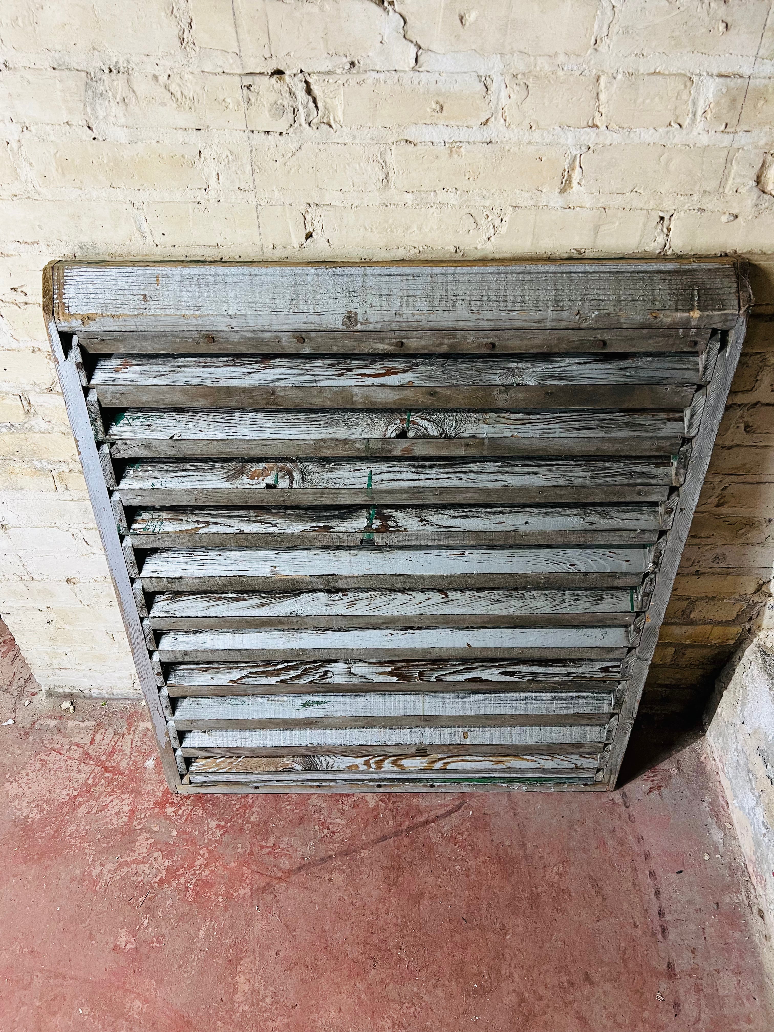 Vintage Barn Louver