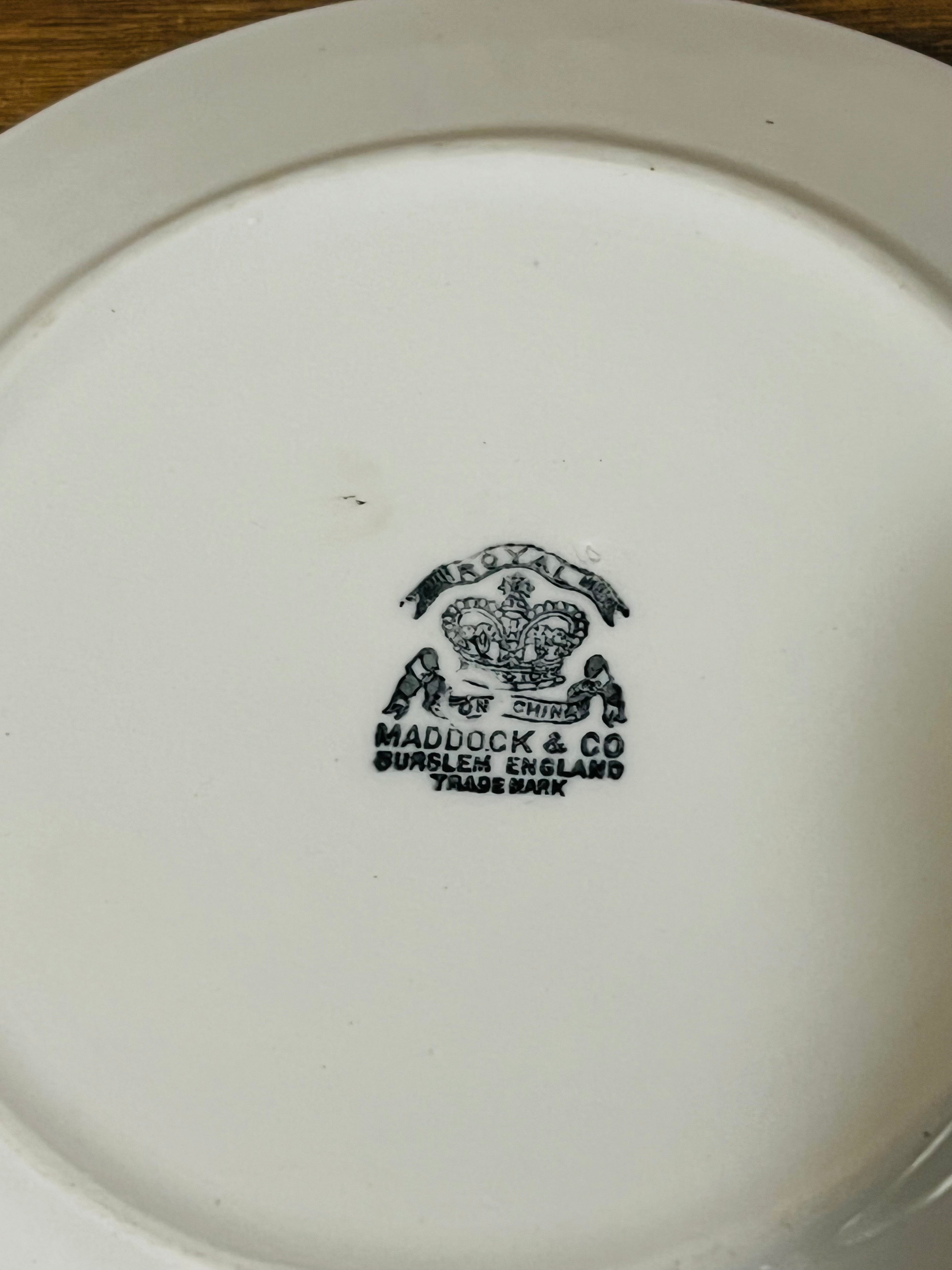 Antique English Platter - Maddock & Co.