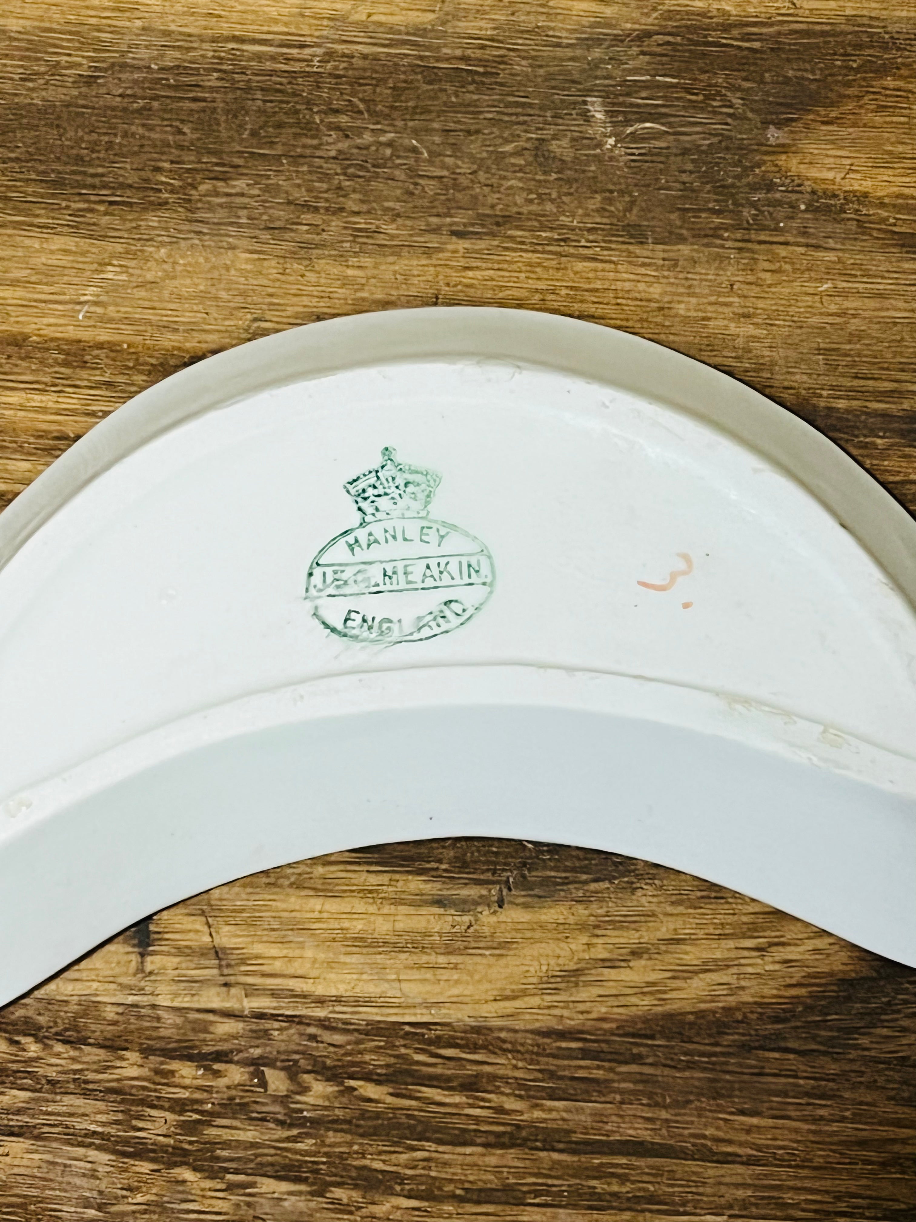 J&G Meakin Hanley Dish.
