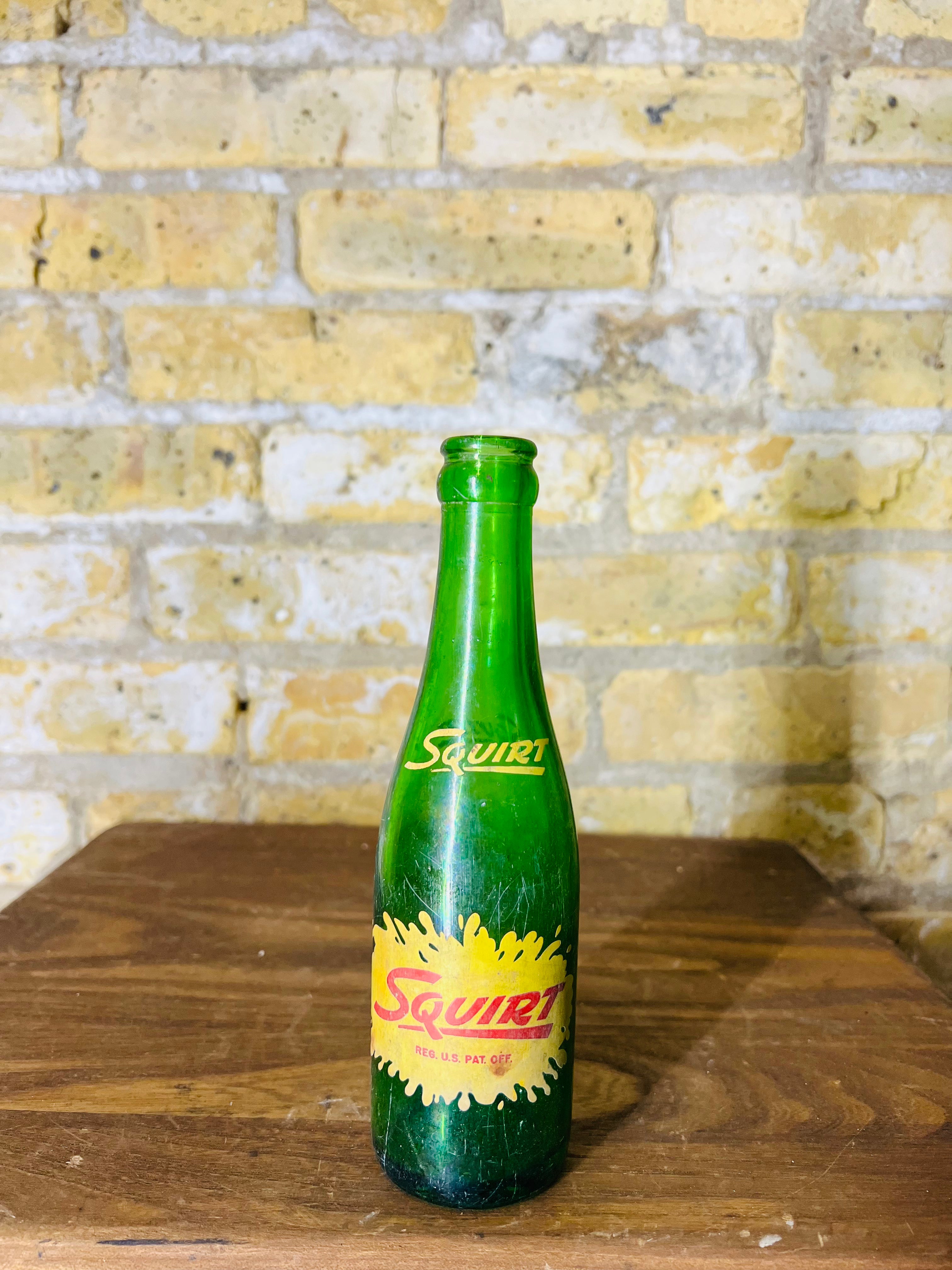 Squirt Beverages Soda Pop Bottle