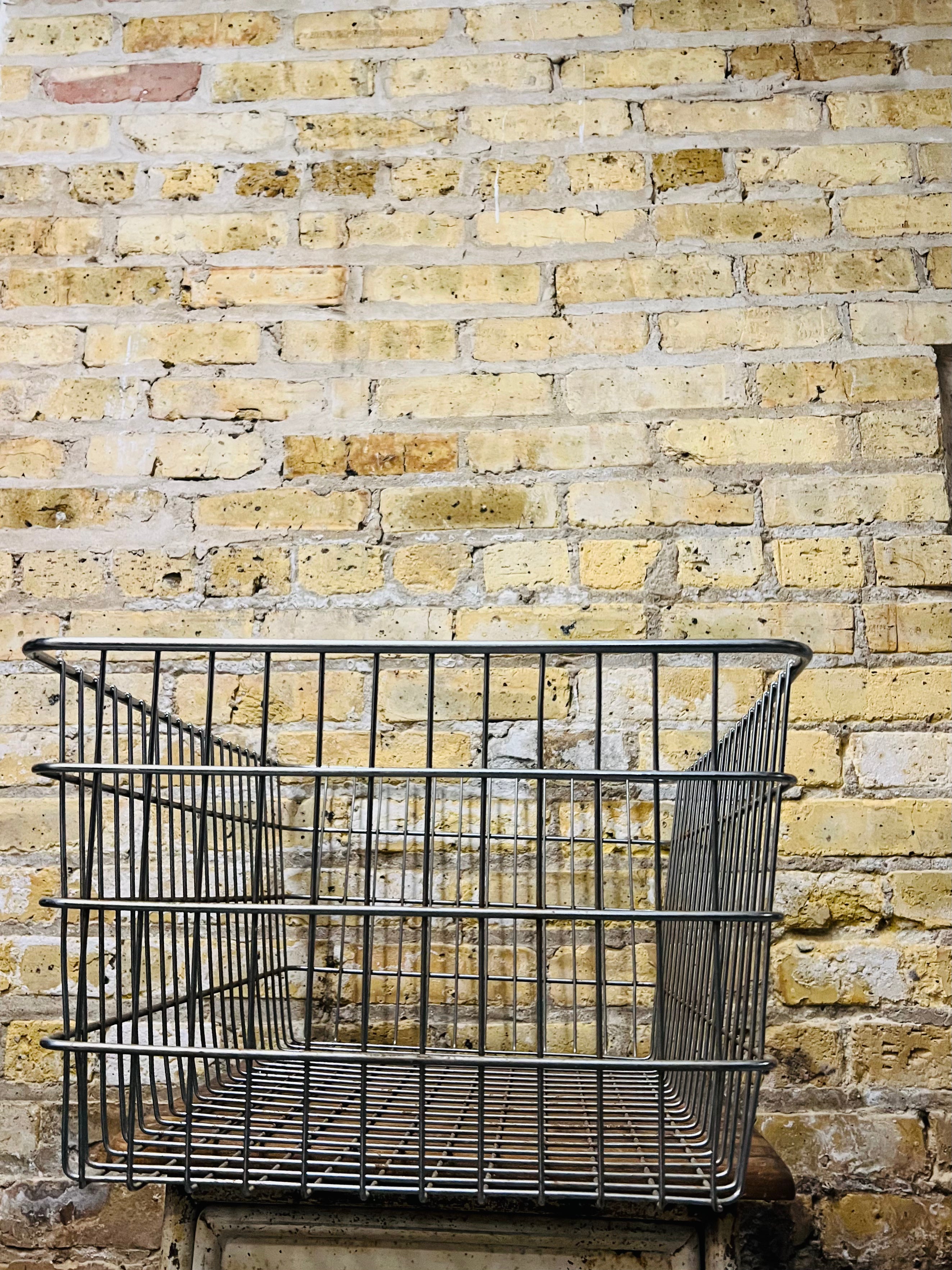 Vintage Metal Crate