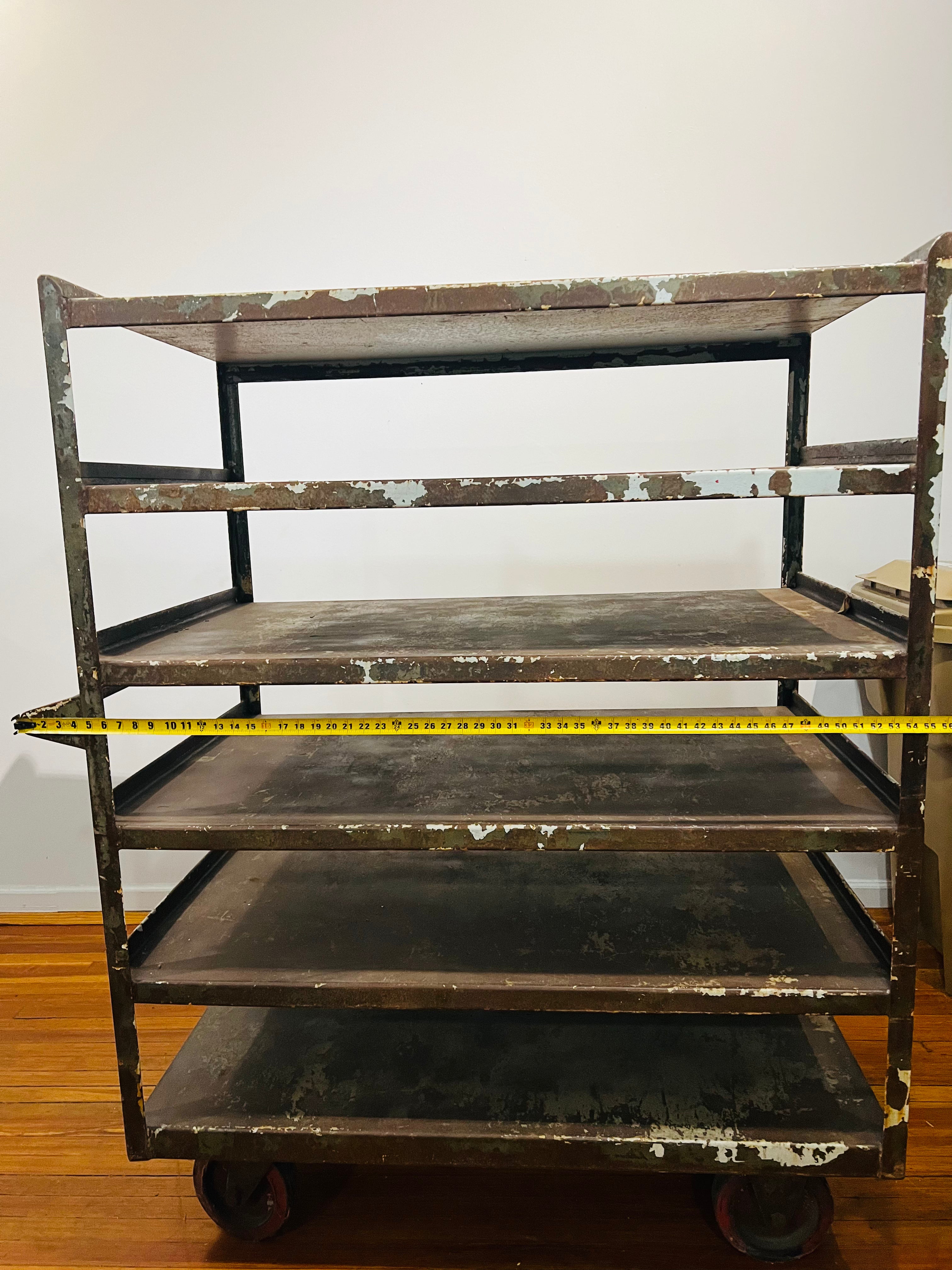 Vintage Industrial Cart