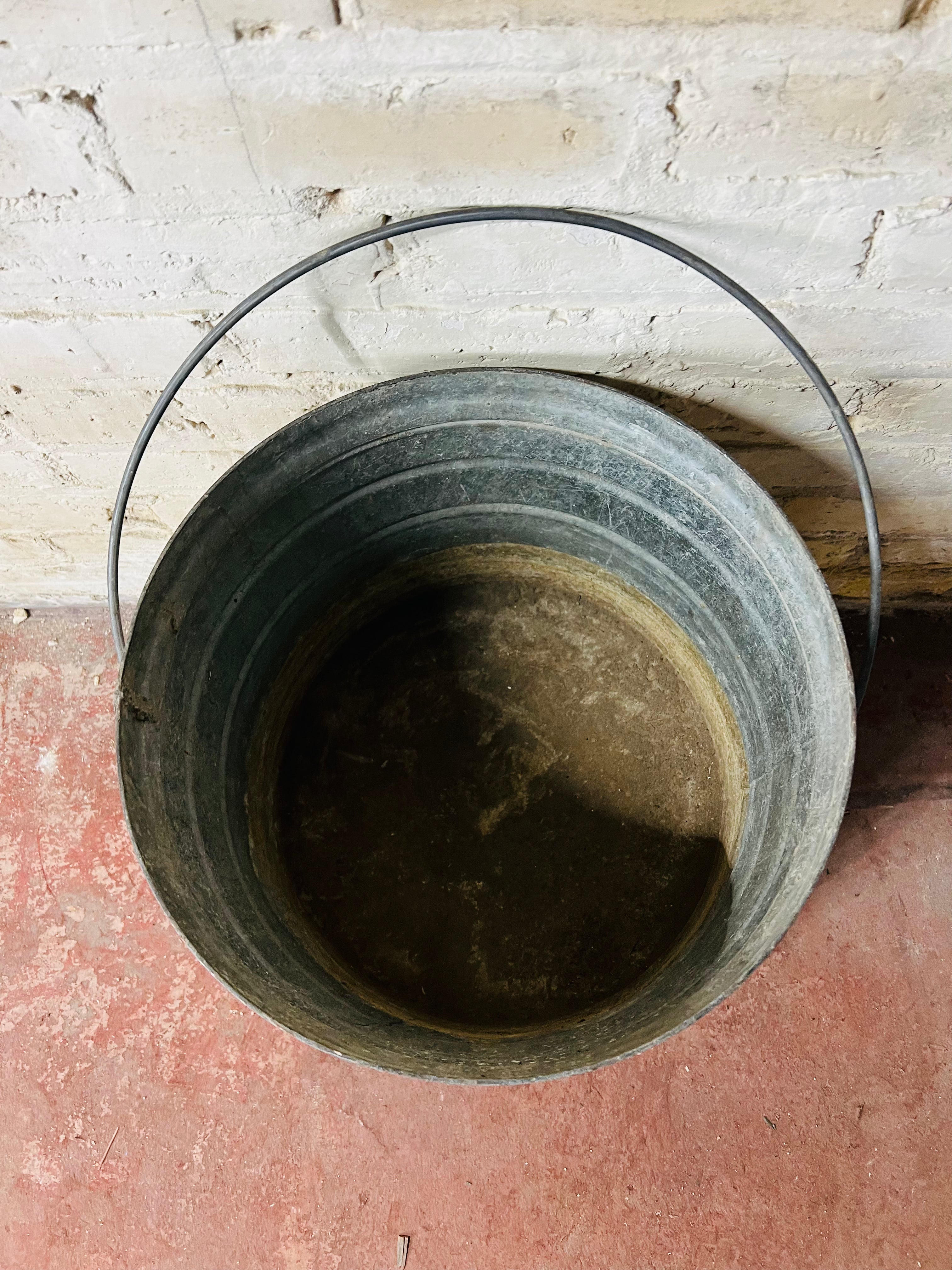 Antique Geerpres Winger Laundry Bucket