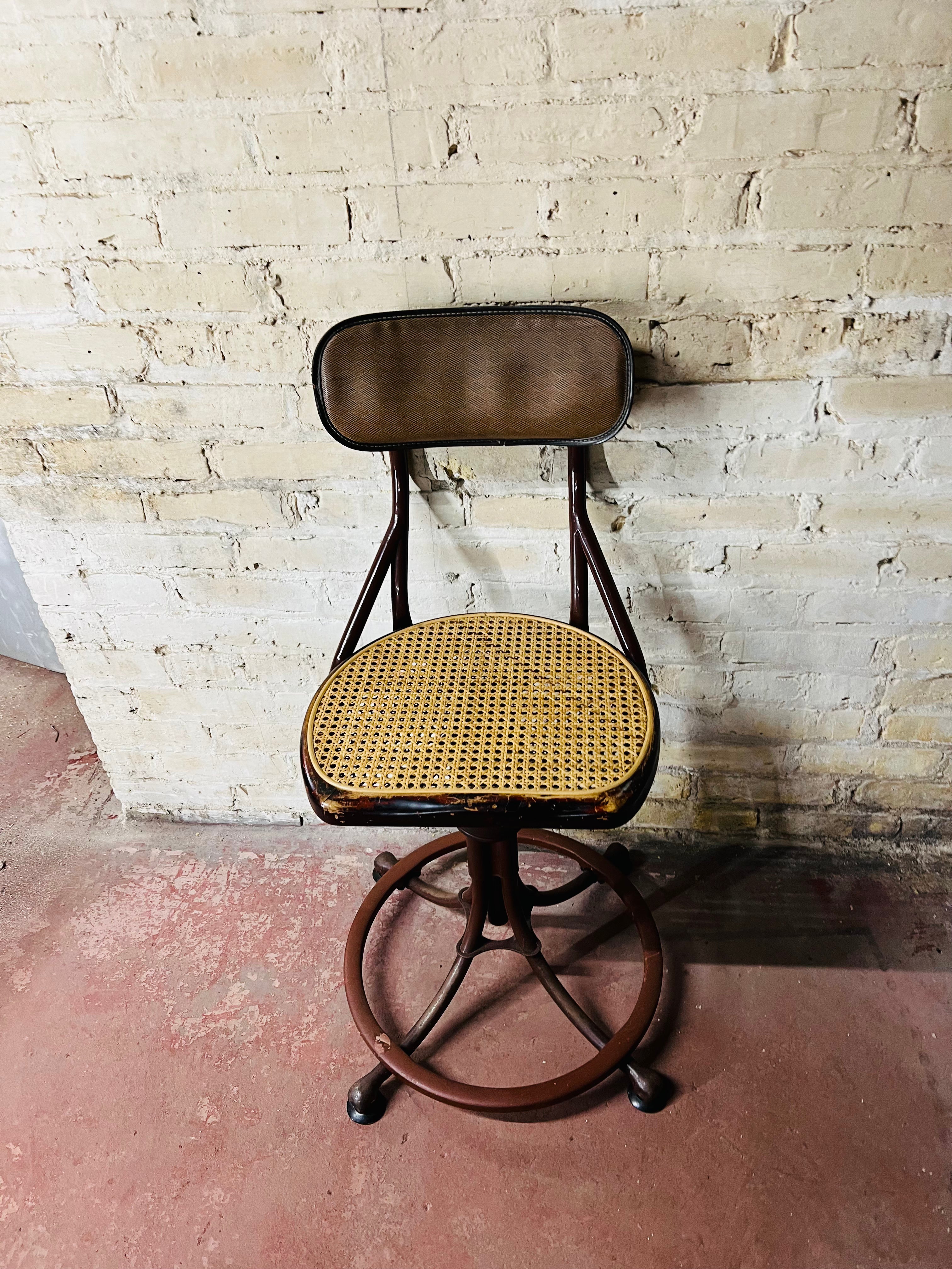 Antique Telephone Operator Chair