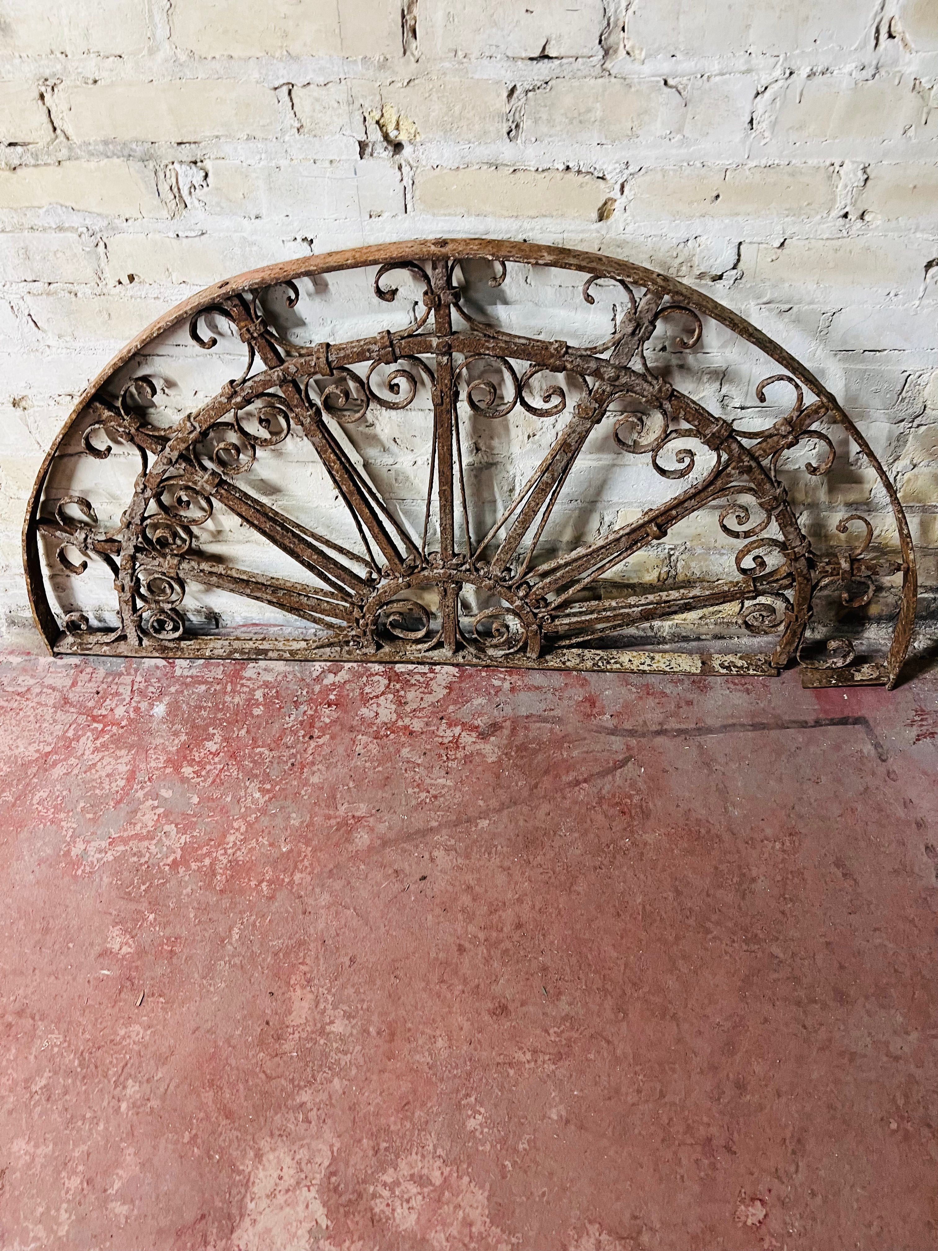 Medium French Iron Panel