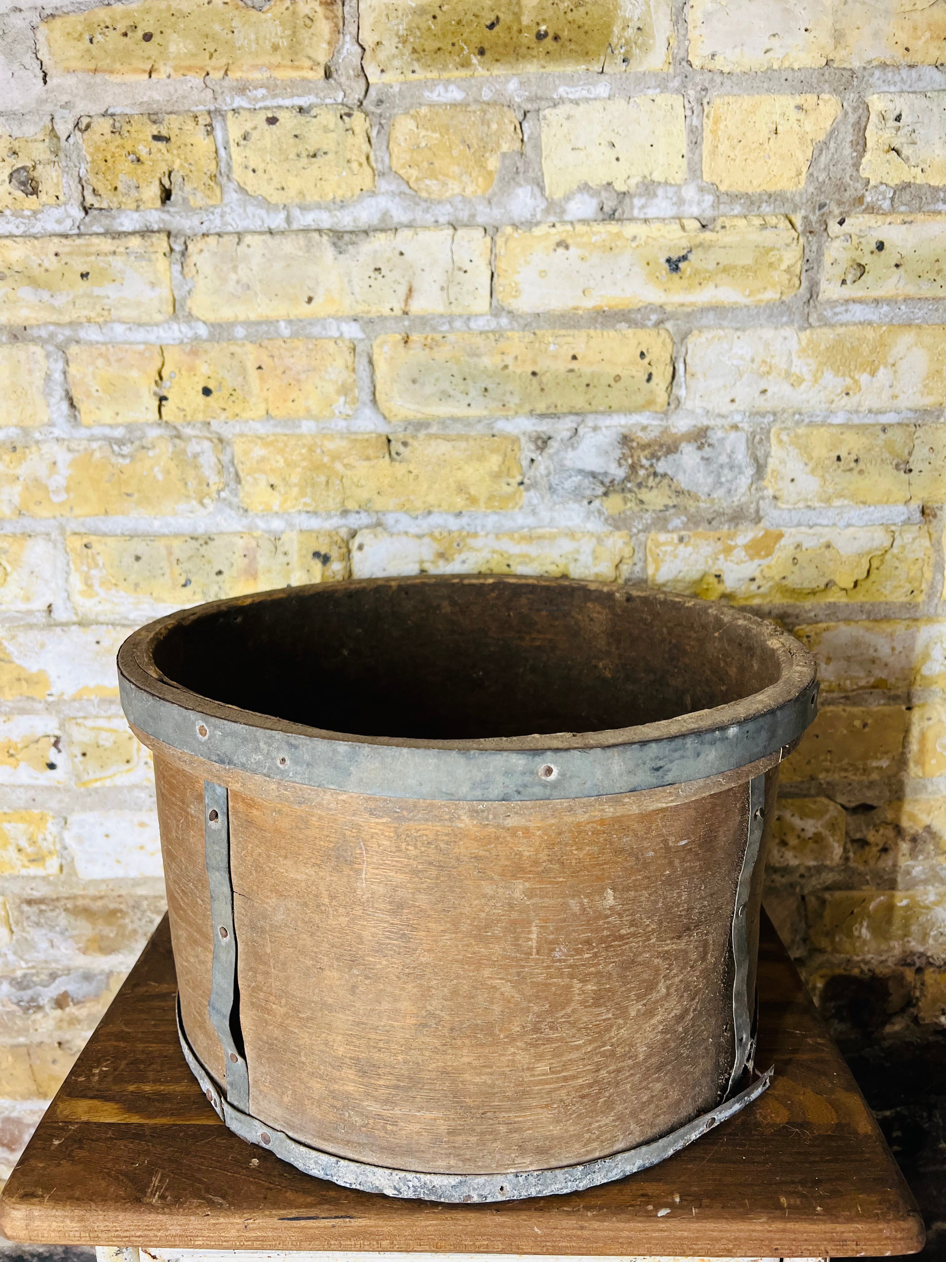 Wooden Grain Bin
