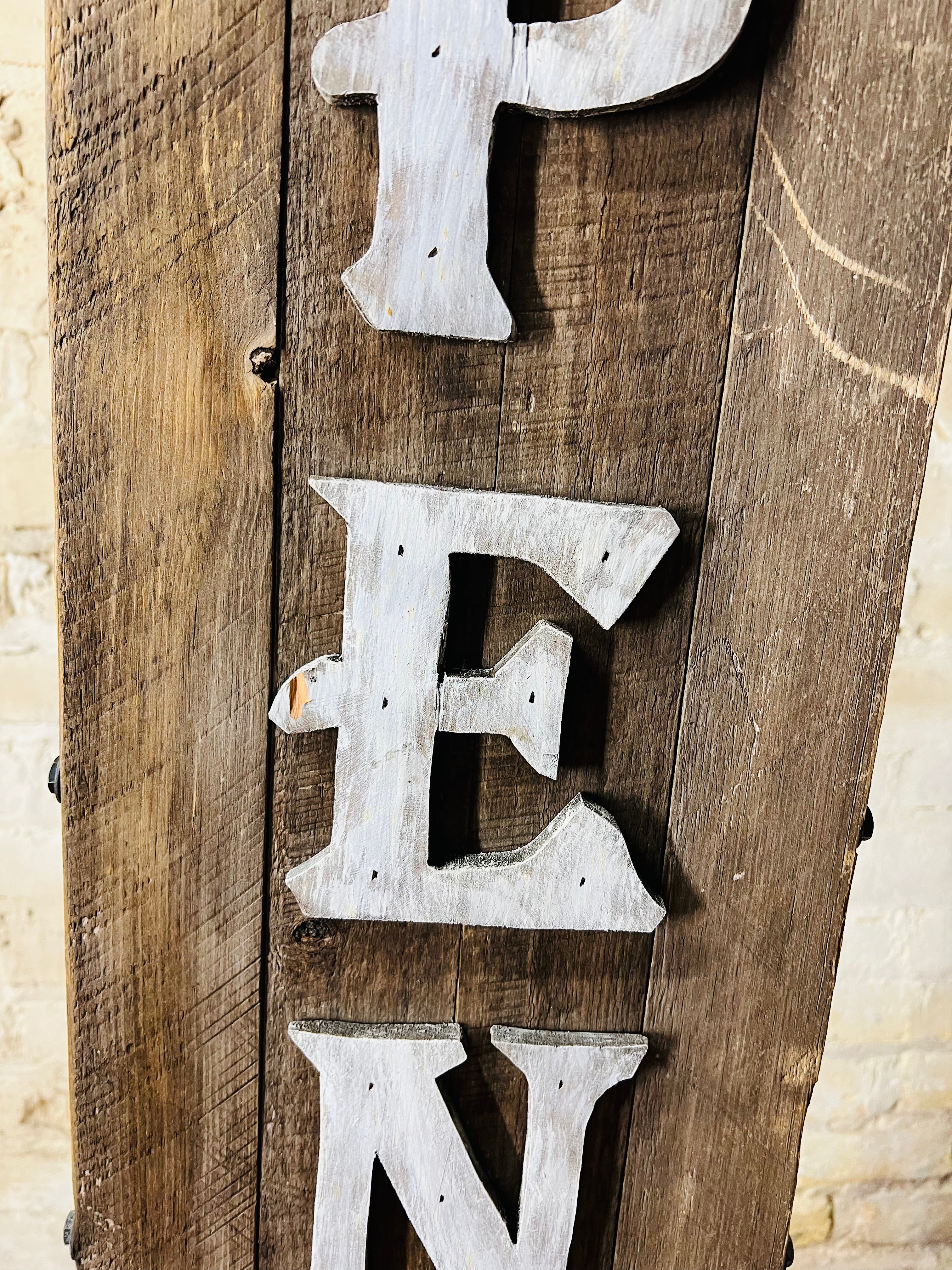 Vintage "Open" Sign