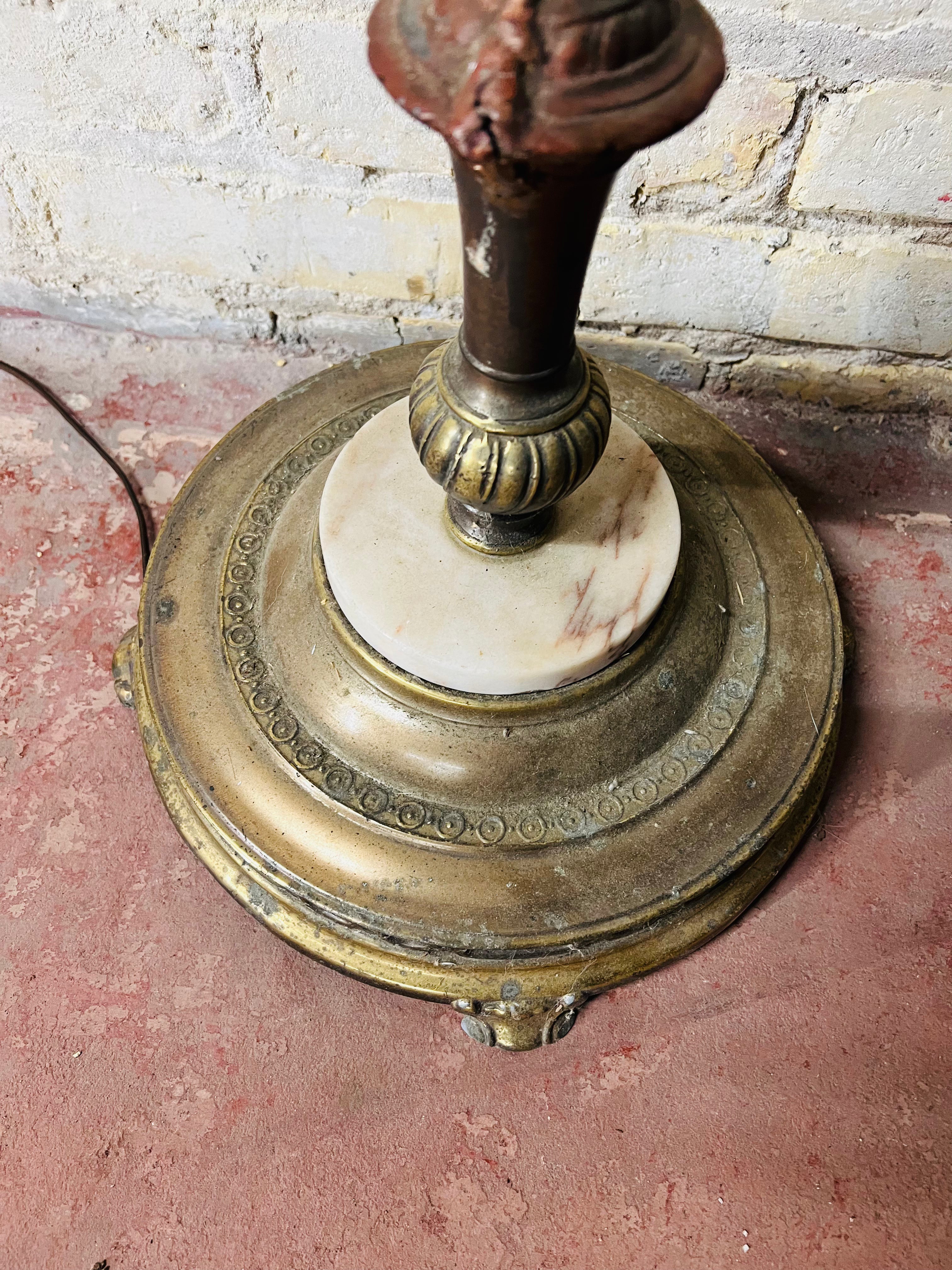 Gilbert Rohde Torchiere Floor Lamp