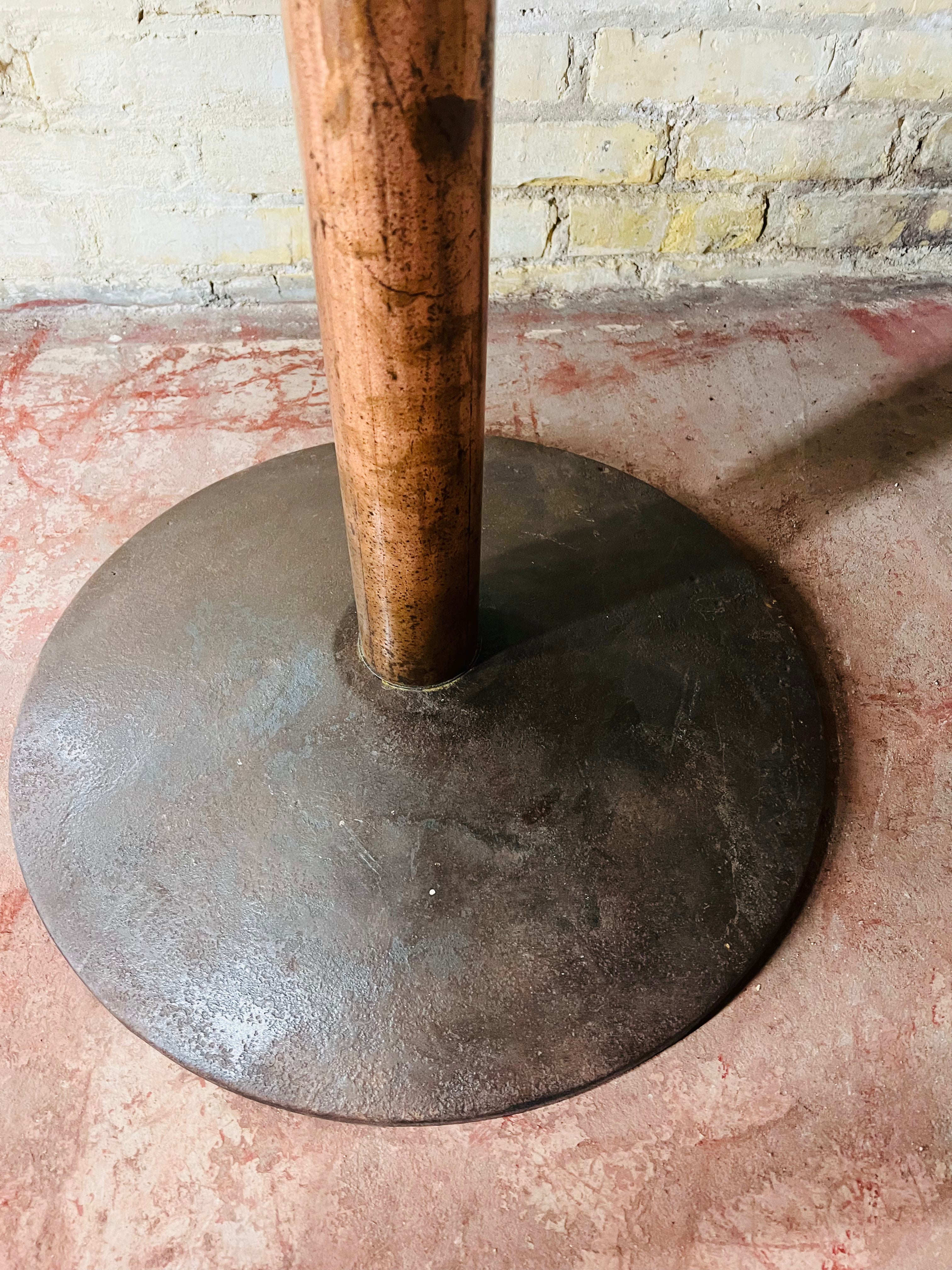 Reclaimed Pedestal Table