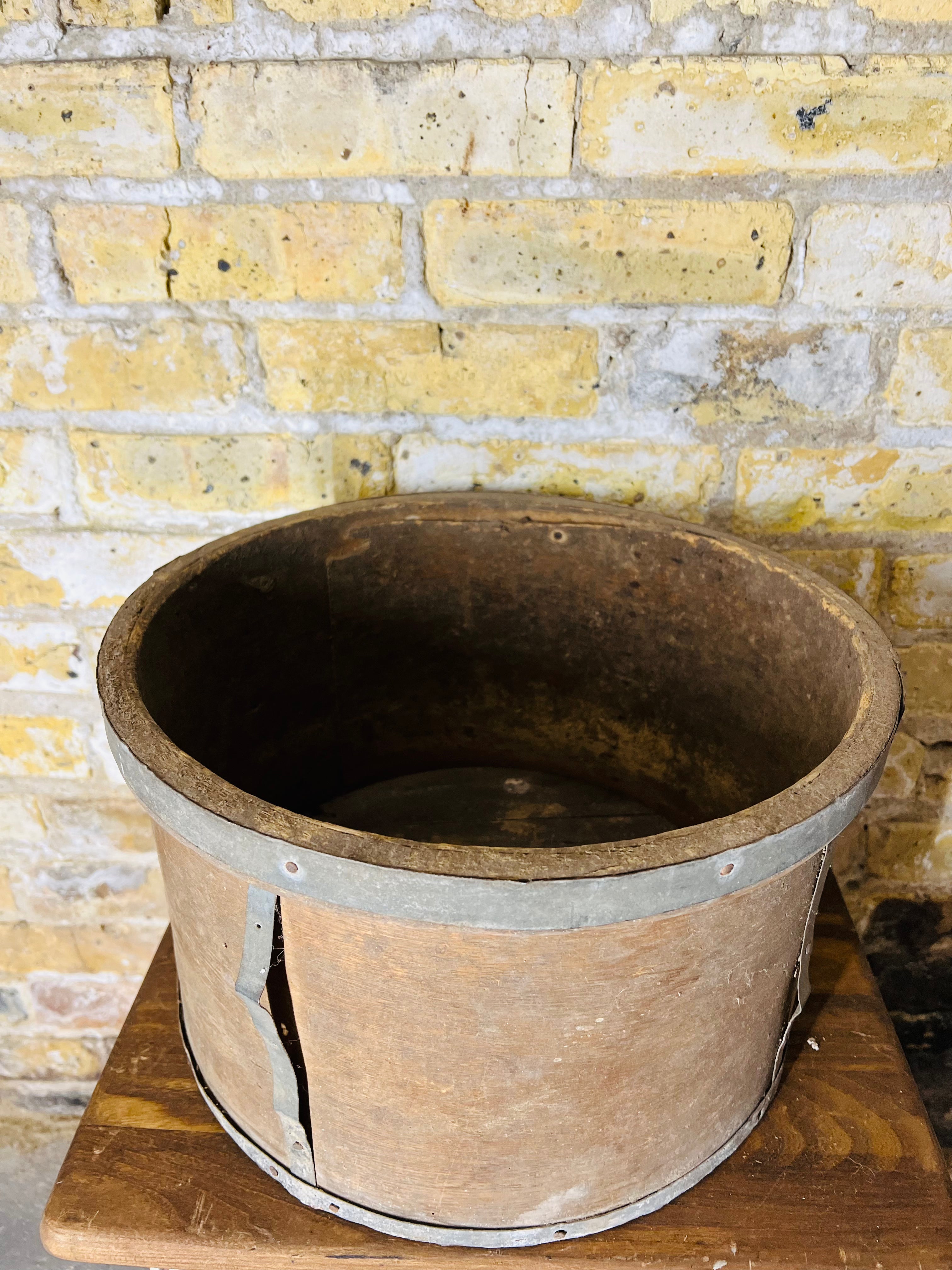 Wooden Grain Bin
