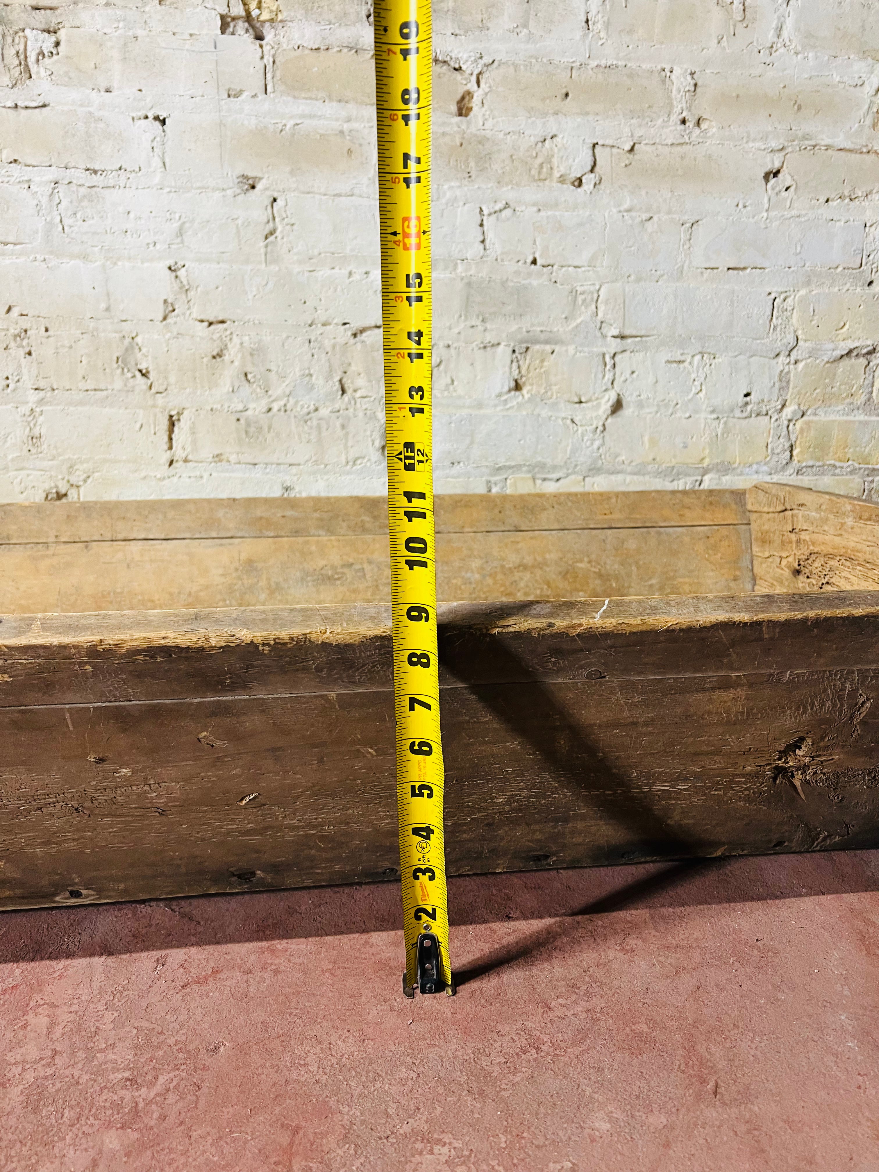 Wood Trough XL