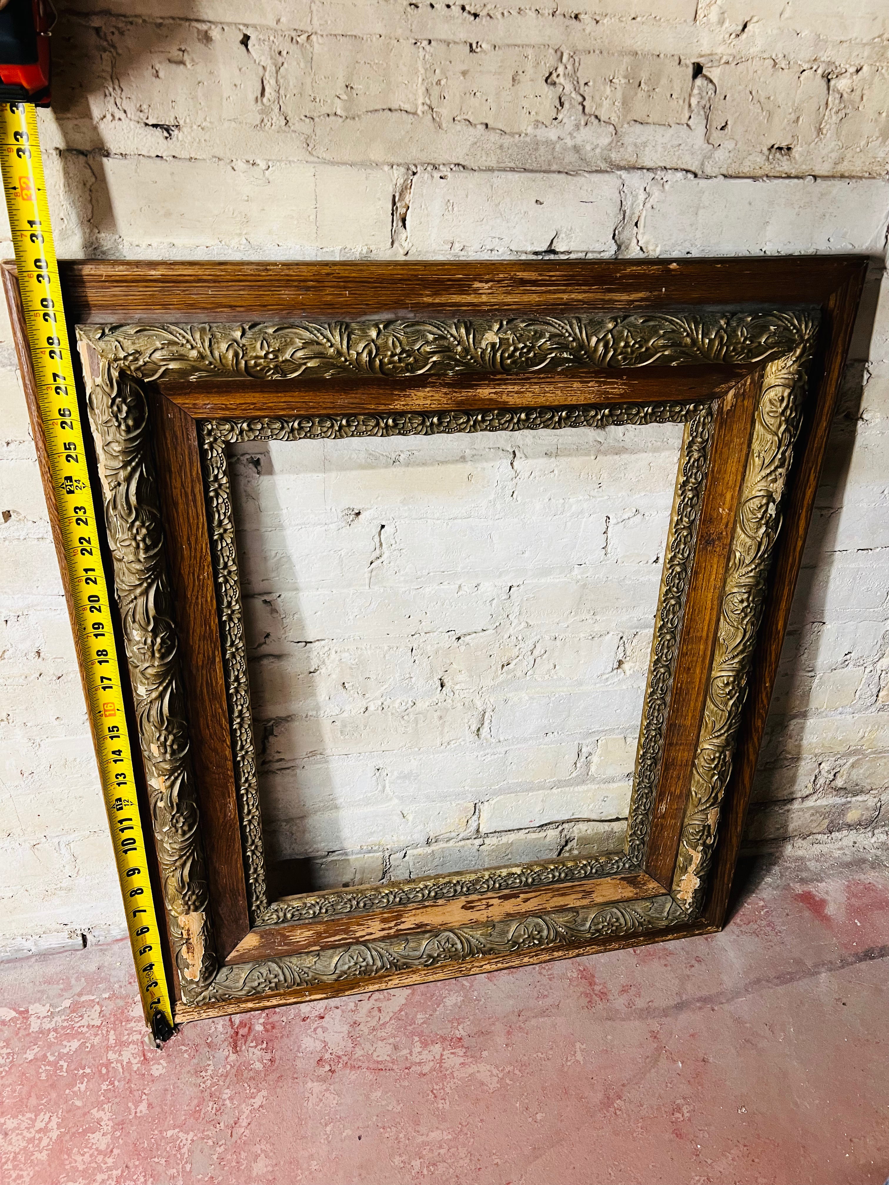 Antique Gold Picture Frame
