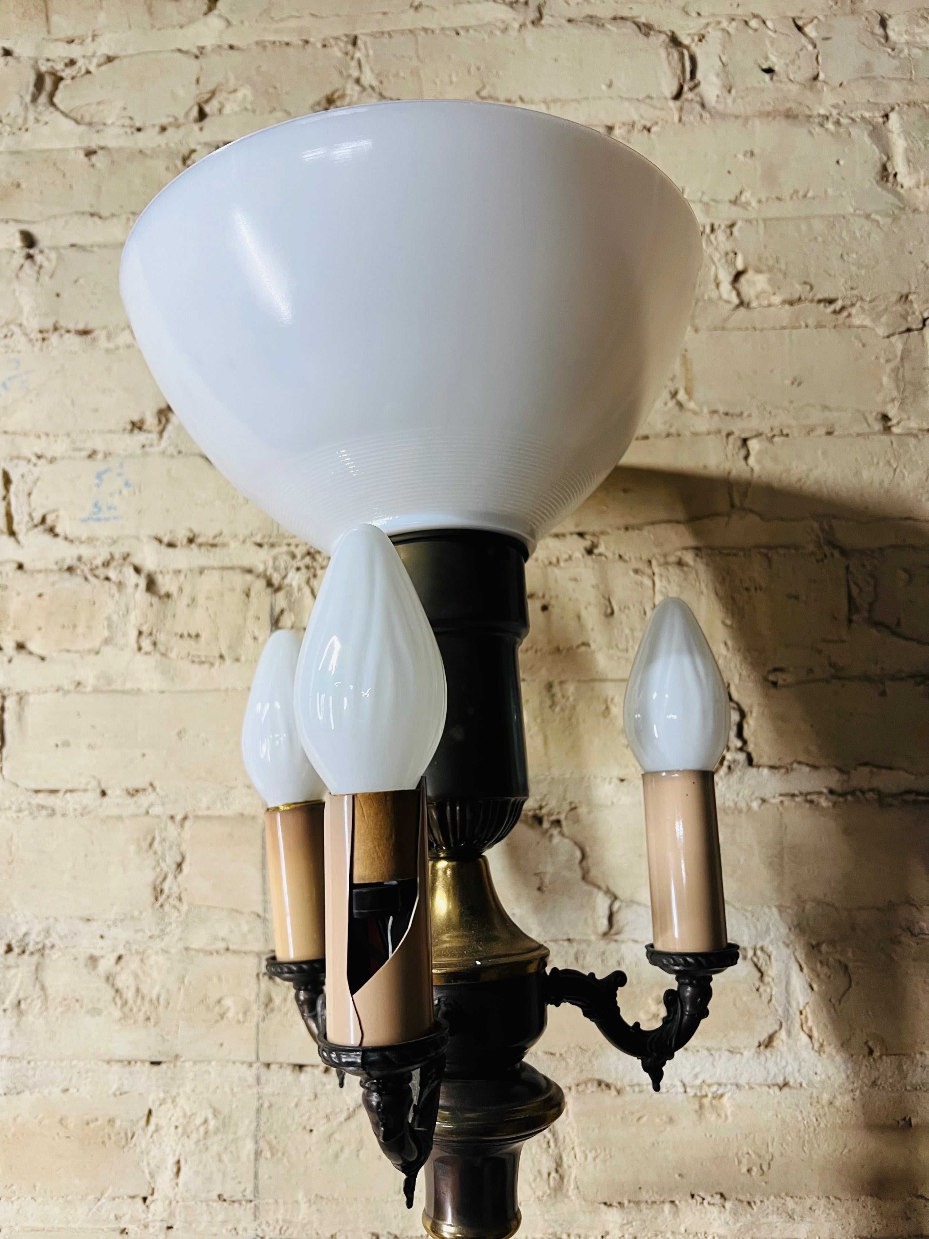 Gilbert Rohde Torchiere Floor Lamp