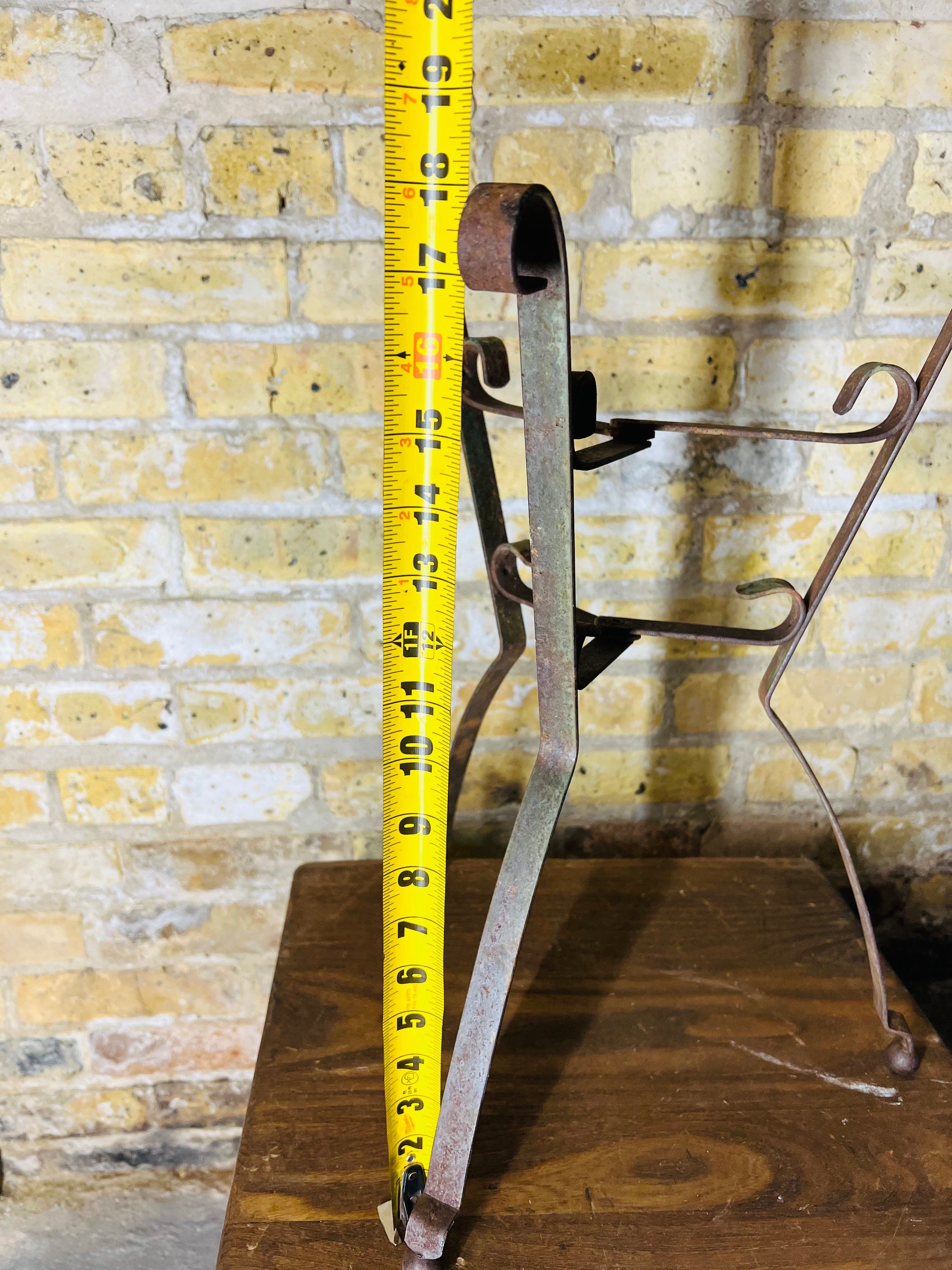 Vintage Wrought Iron Plant Stand