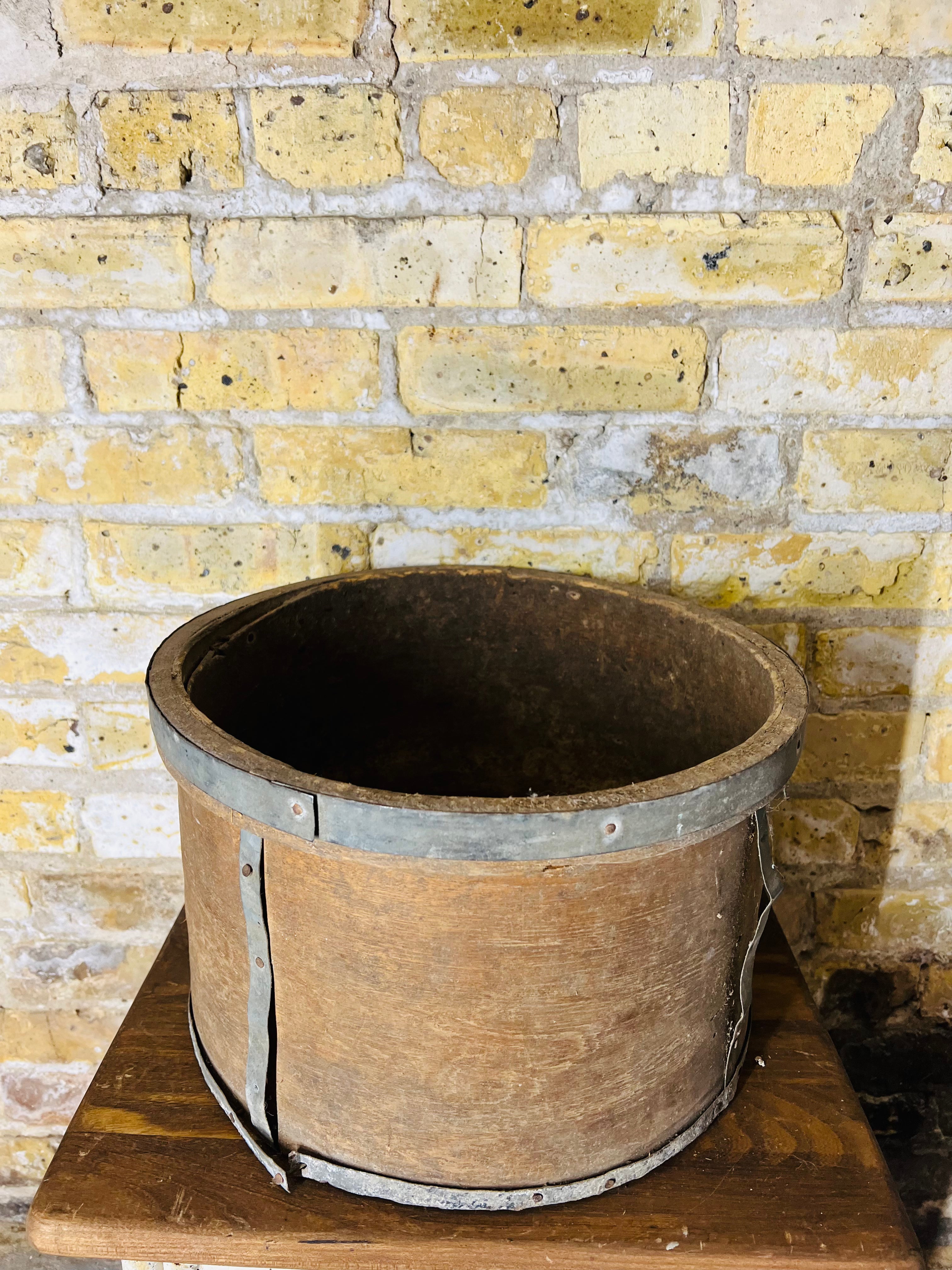 Wooden Grain Bin