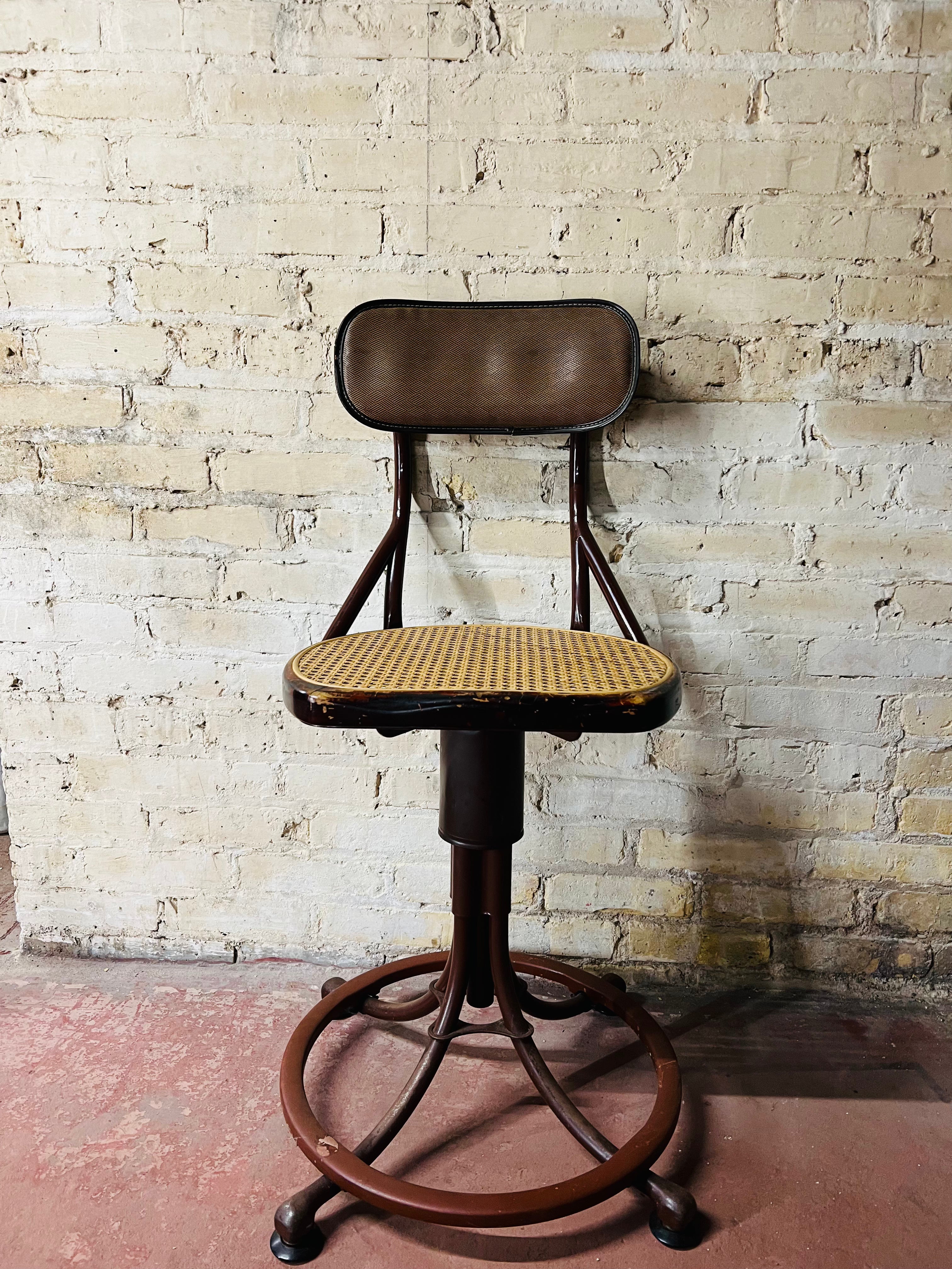 Antique Telephone Operator Chair