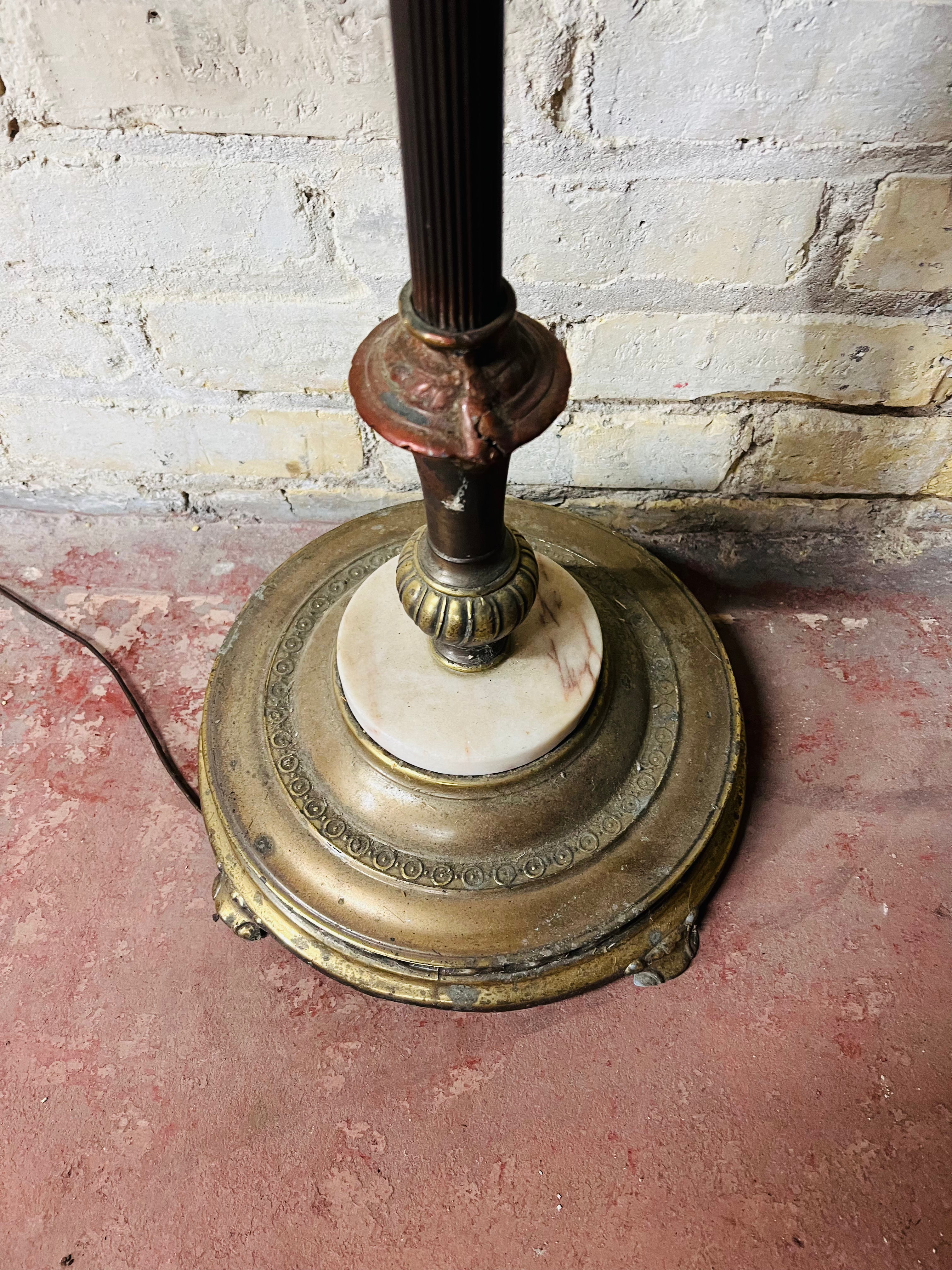 Gilbert Rohde Torchiere Floor Lamp