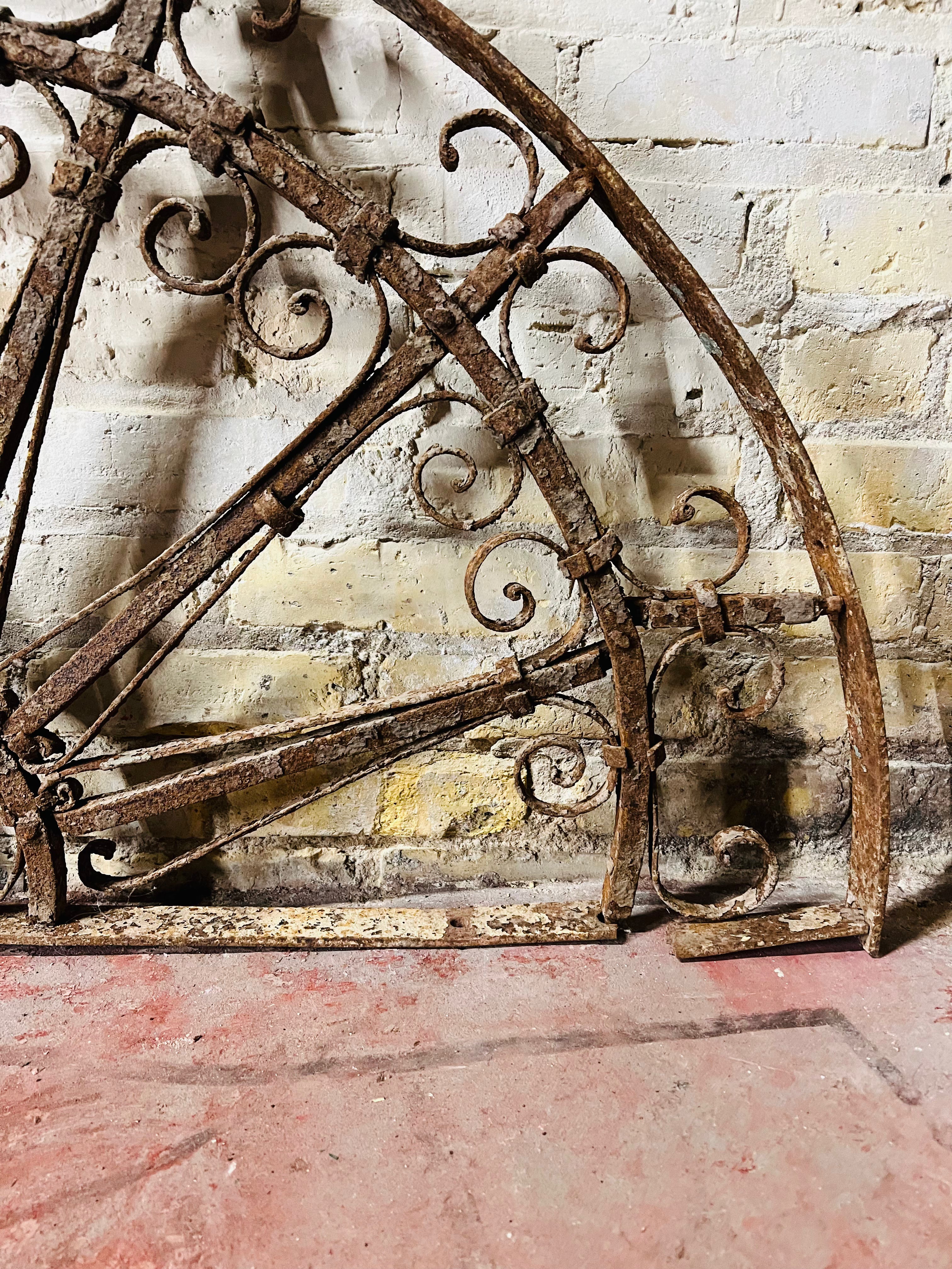 Medium French Iron Panel