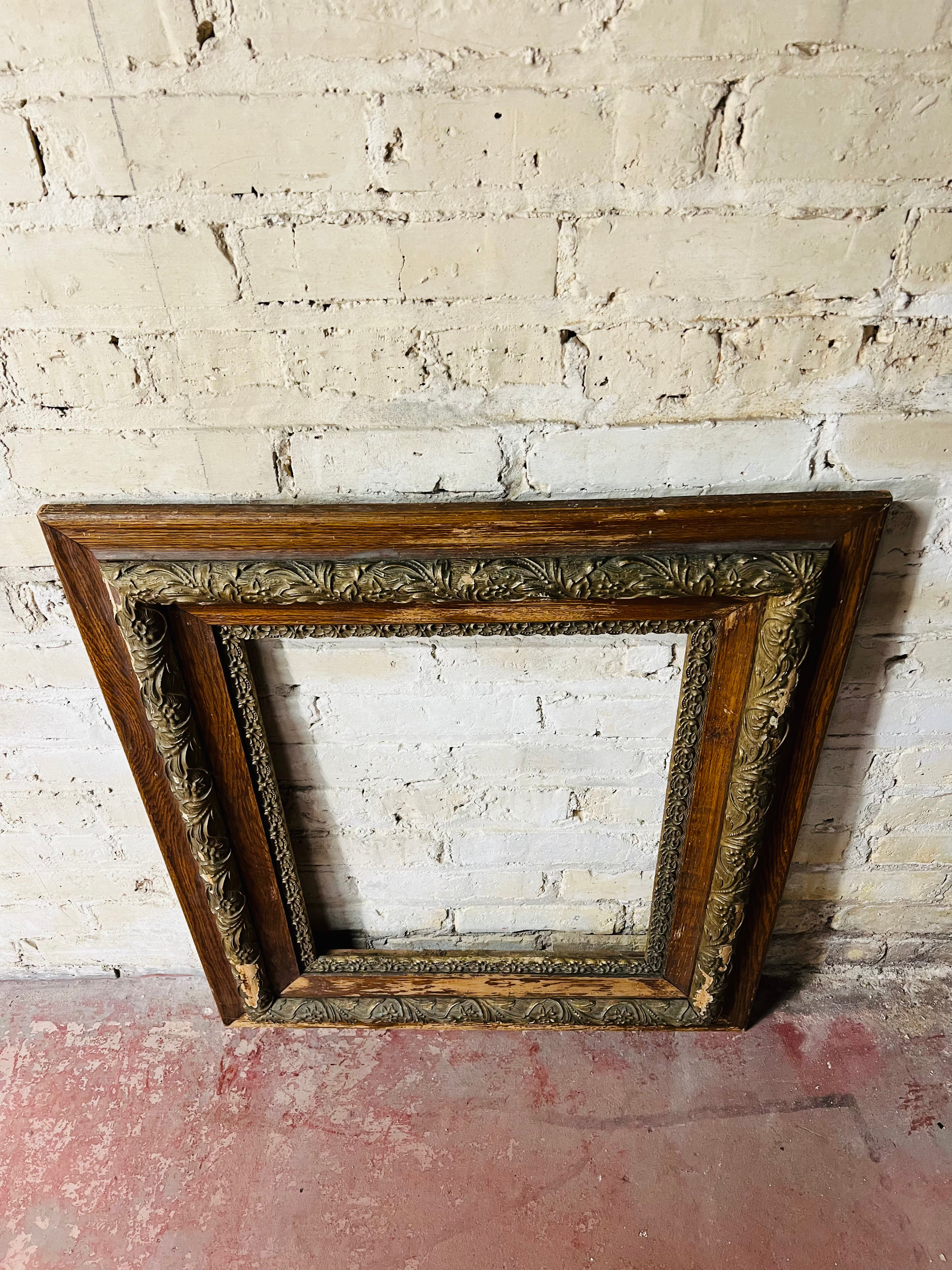 Antique Gold Picture Frame