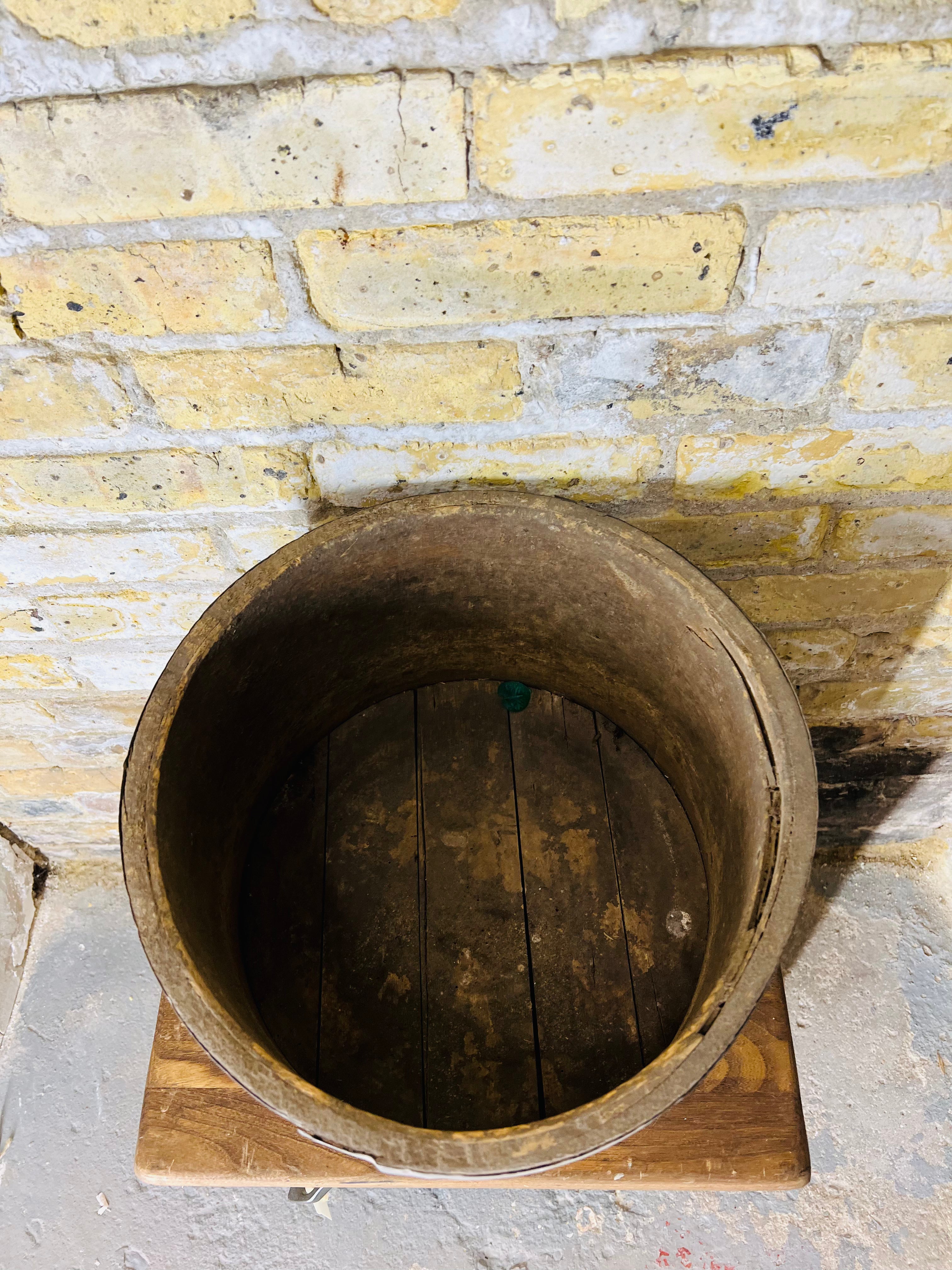Wooden Grain Bin