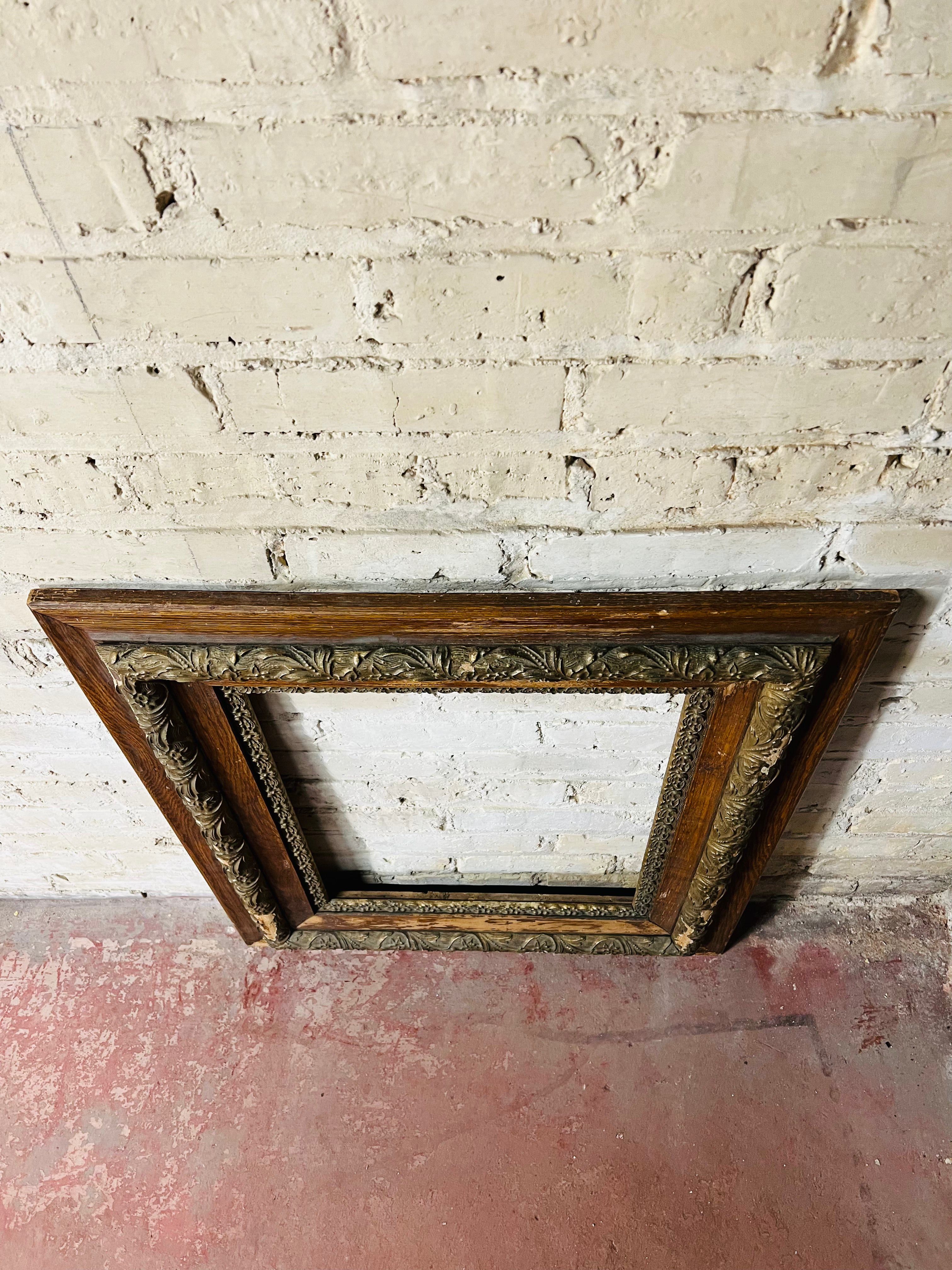 Antique Gold Picture Frame
