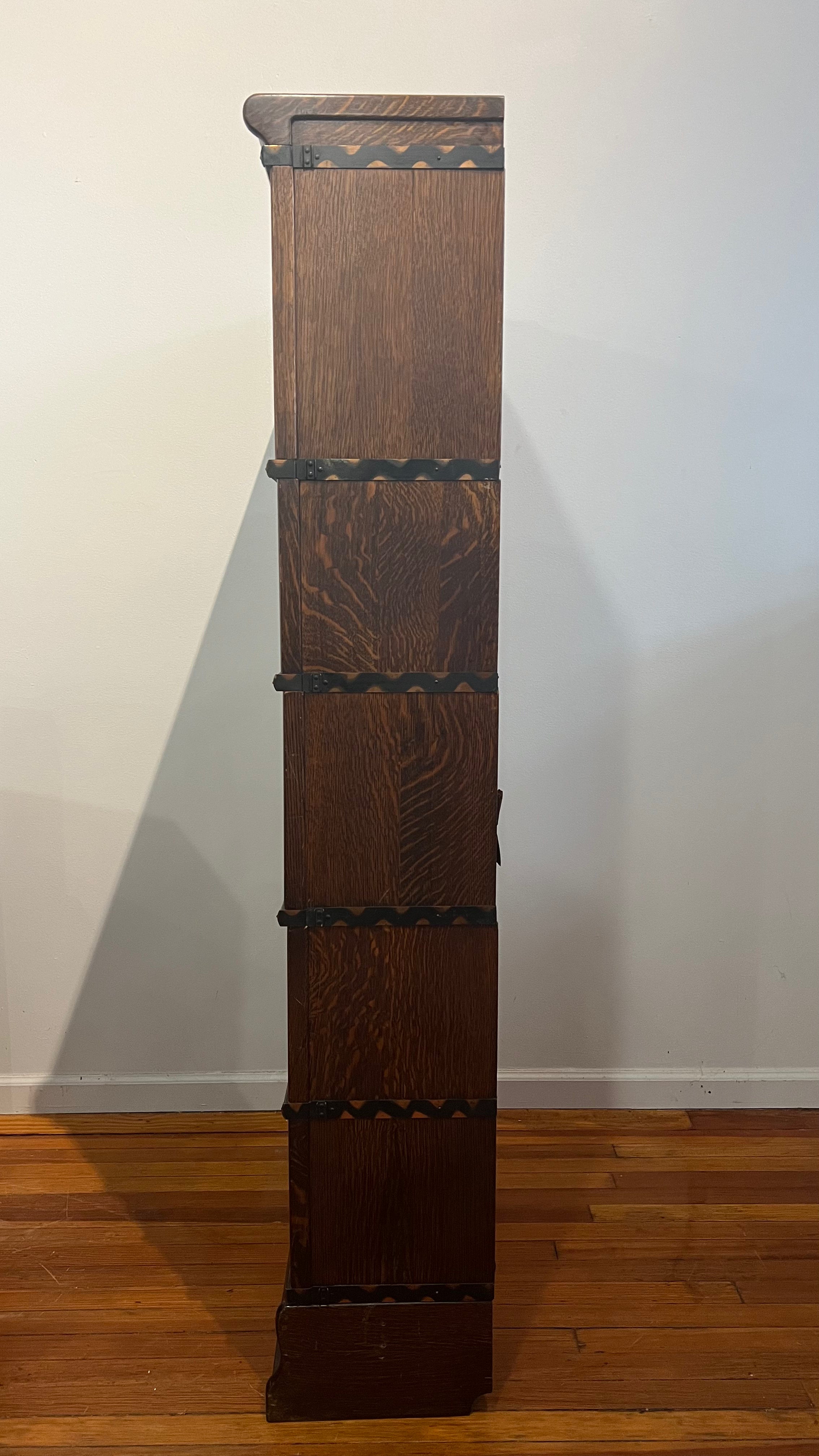 Five Shelf Barrister Bookcase