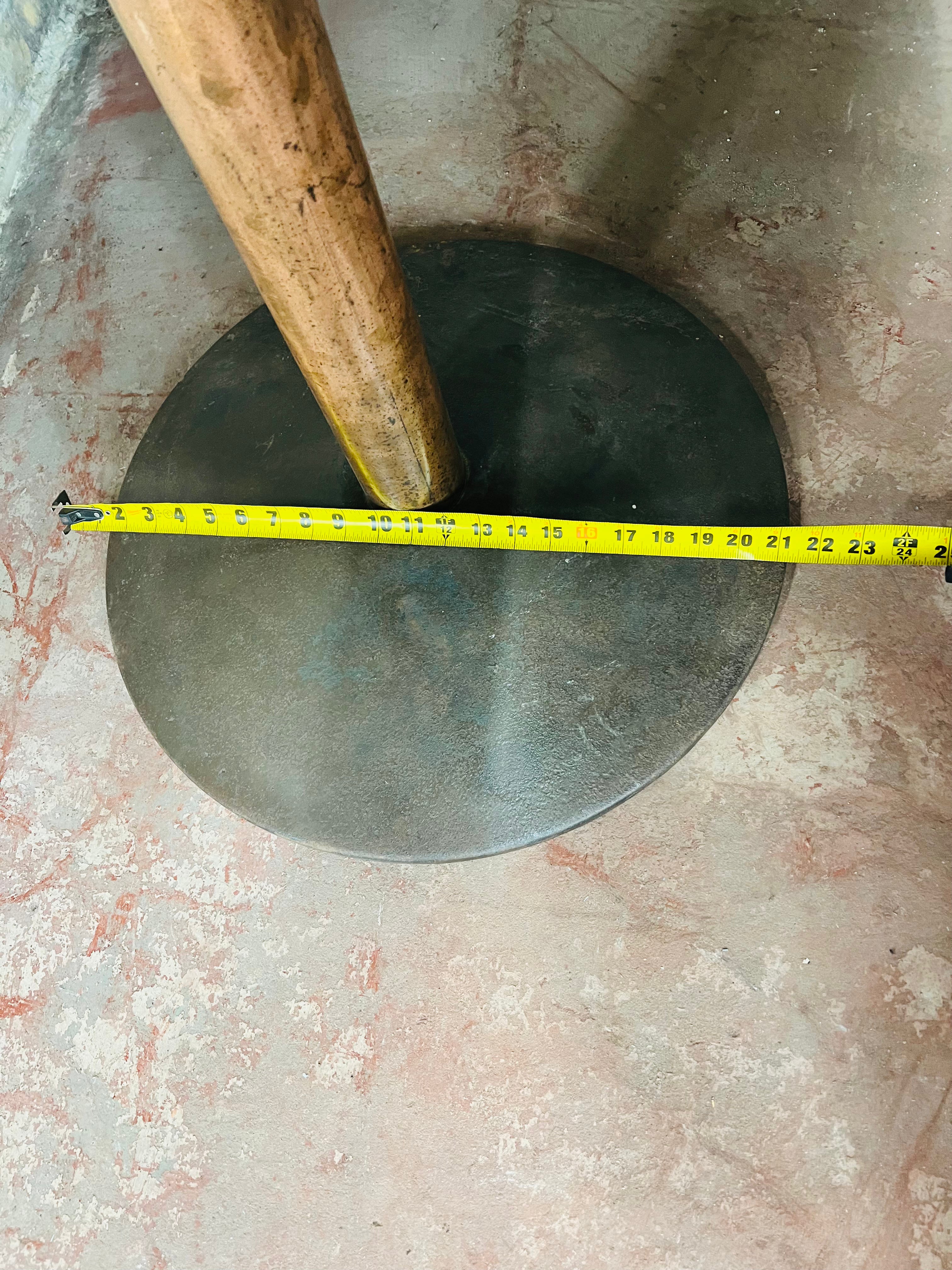 Reclaimed Pedestal Table