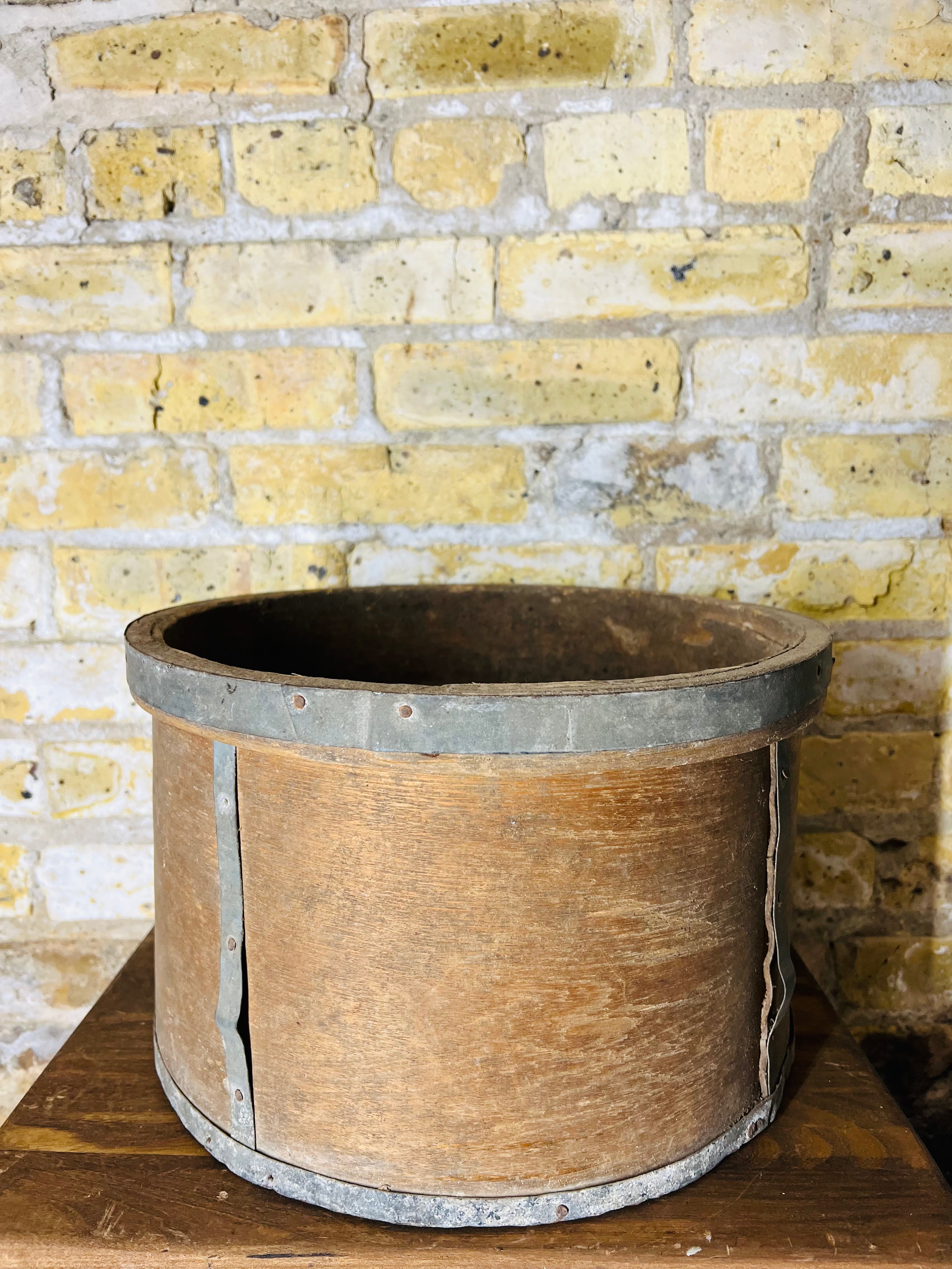 Wooden Grain Bin