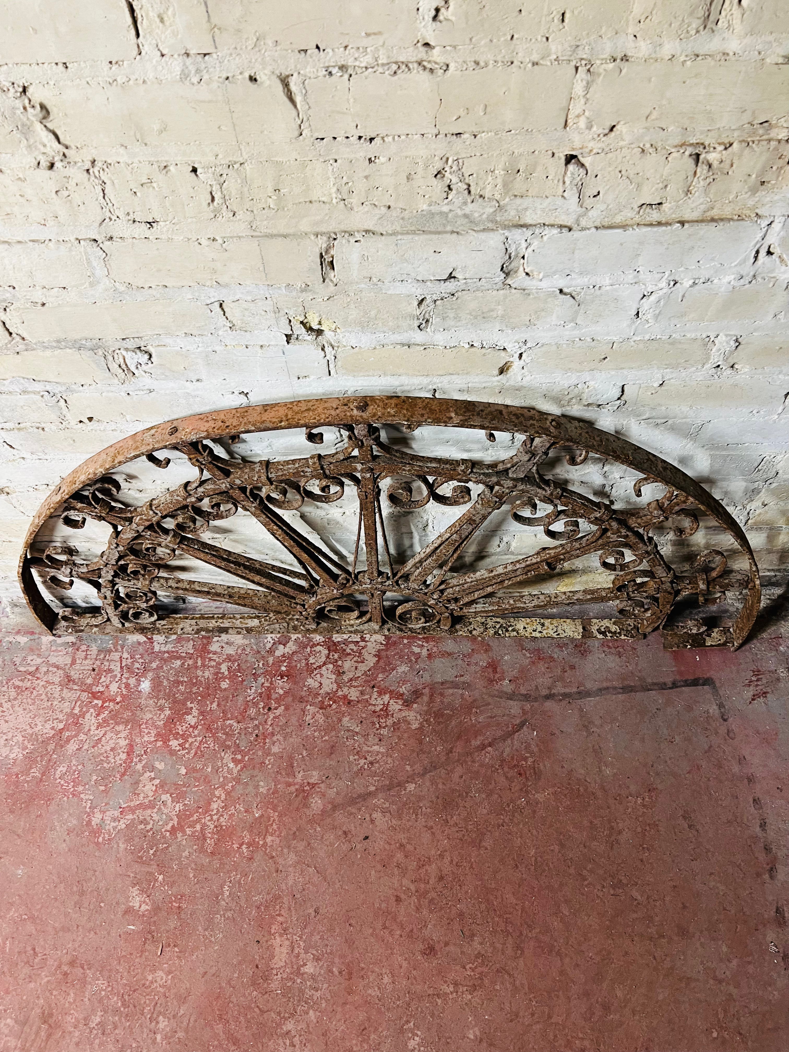 Medium French Iron Panel
