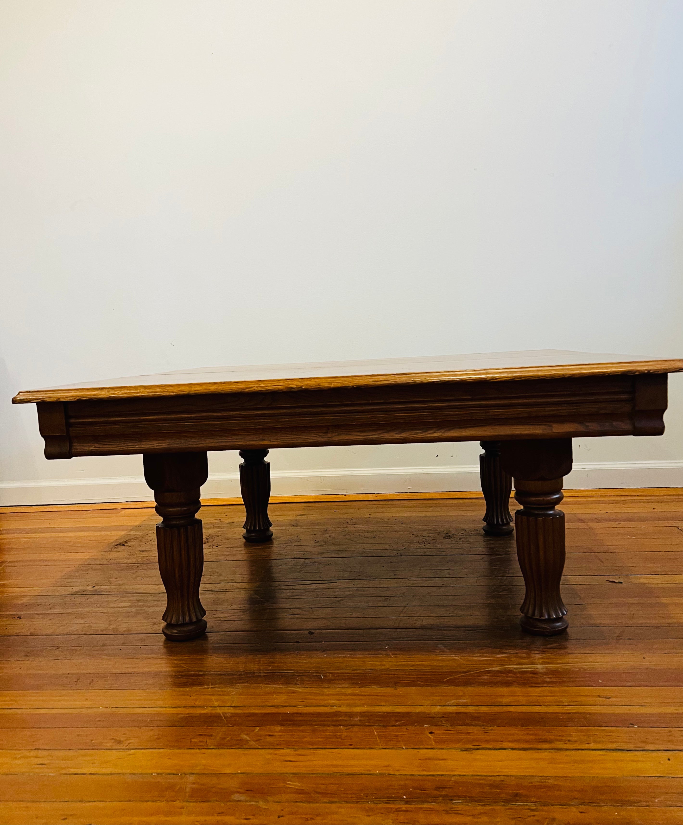 Vintage Oak Square Coffee Table