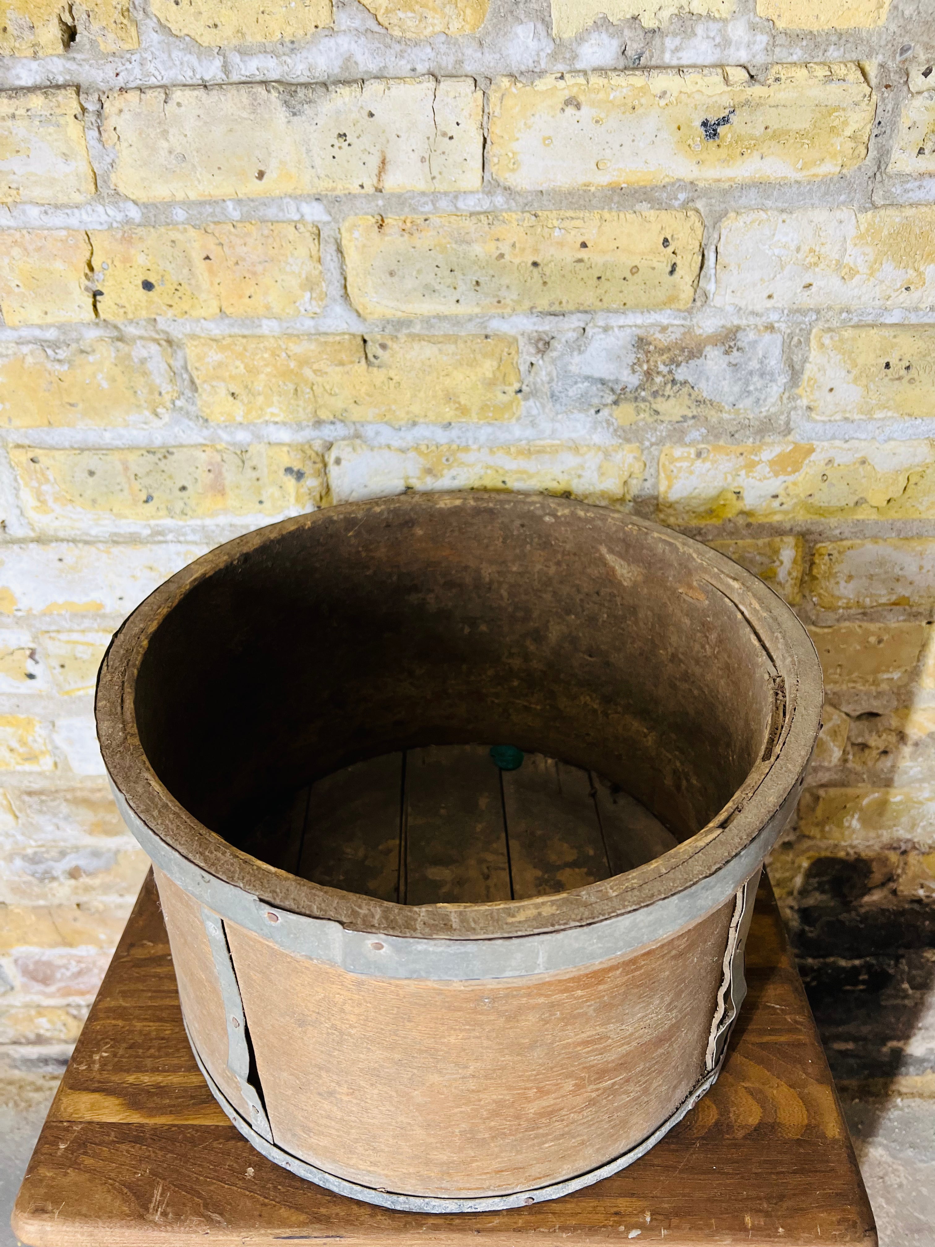 Wooden Grain Bin