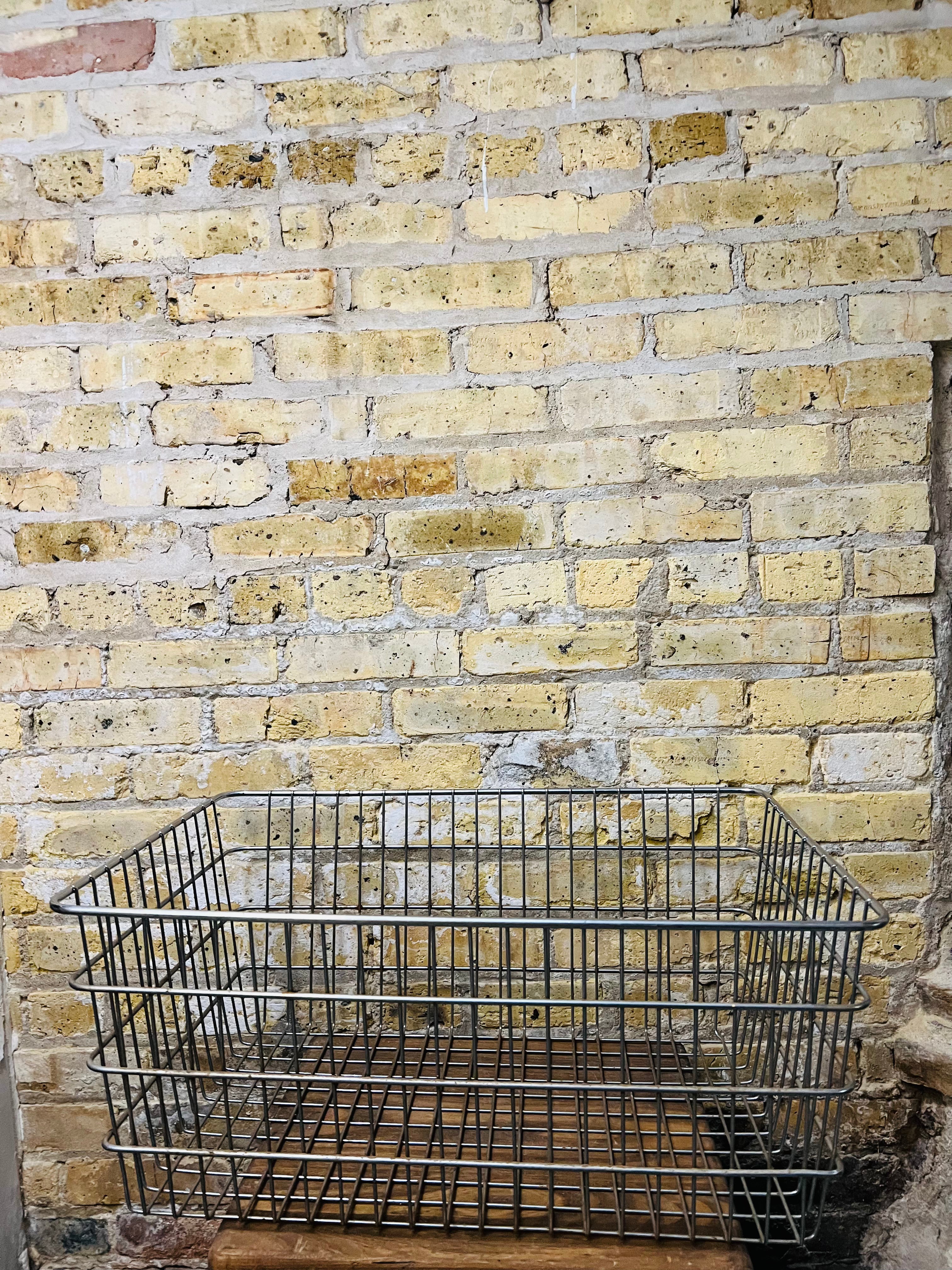 Vintage Metal Crate