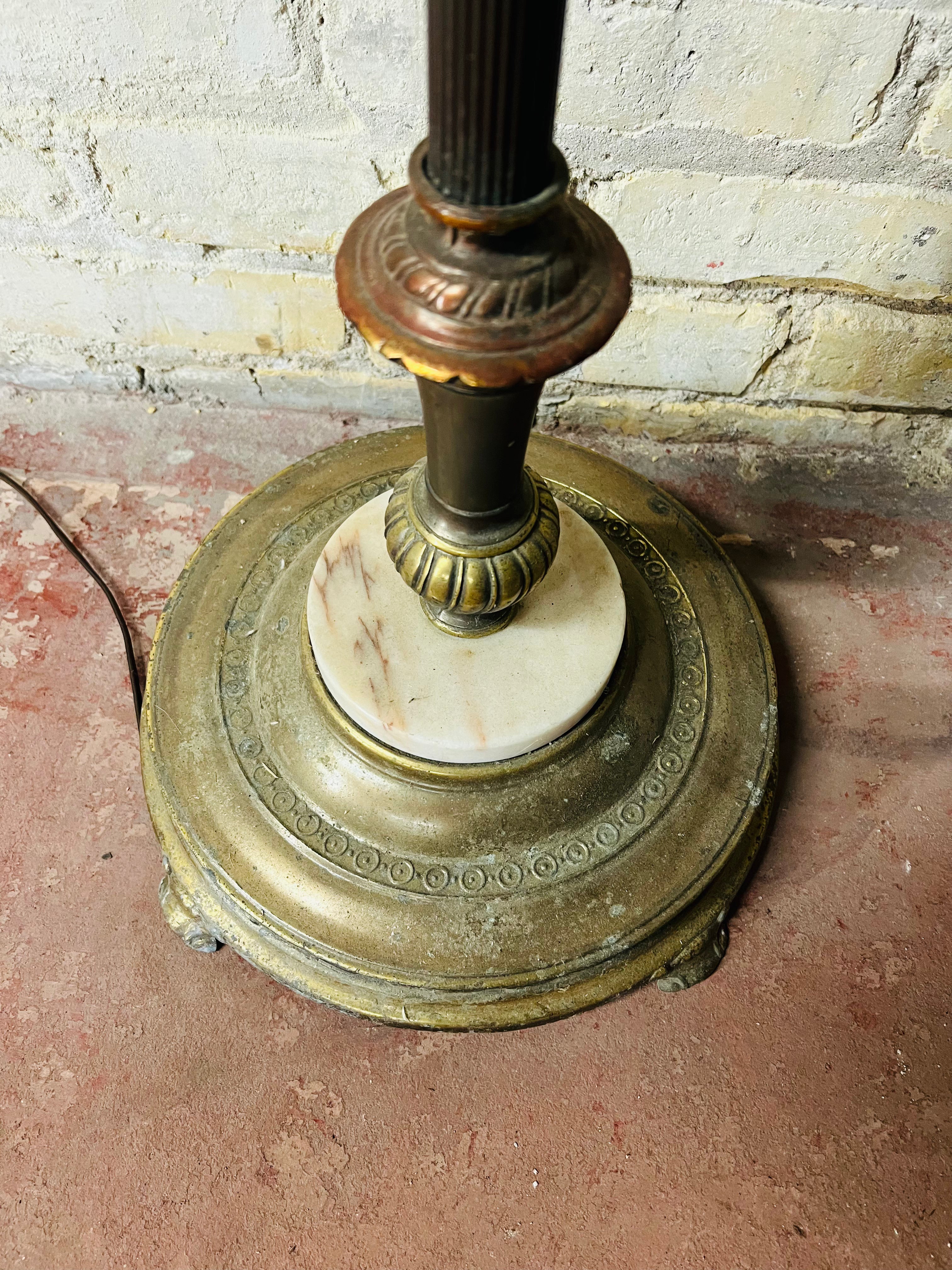 Gilbert Rohde Torchiere Floor Lamp