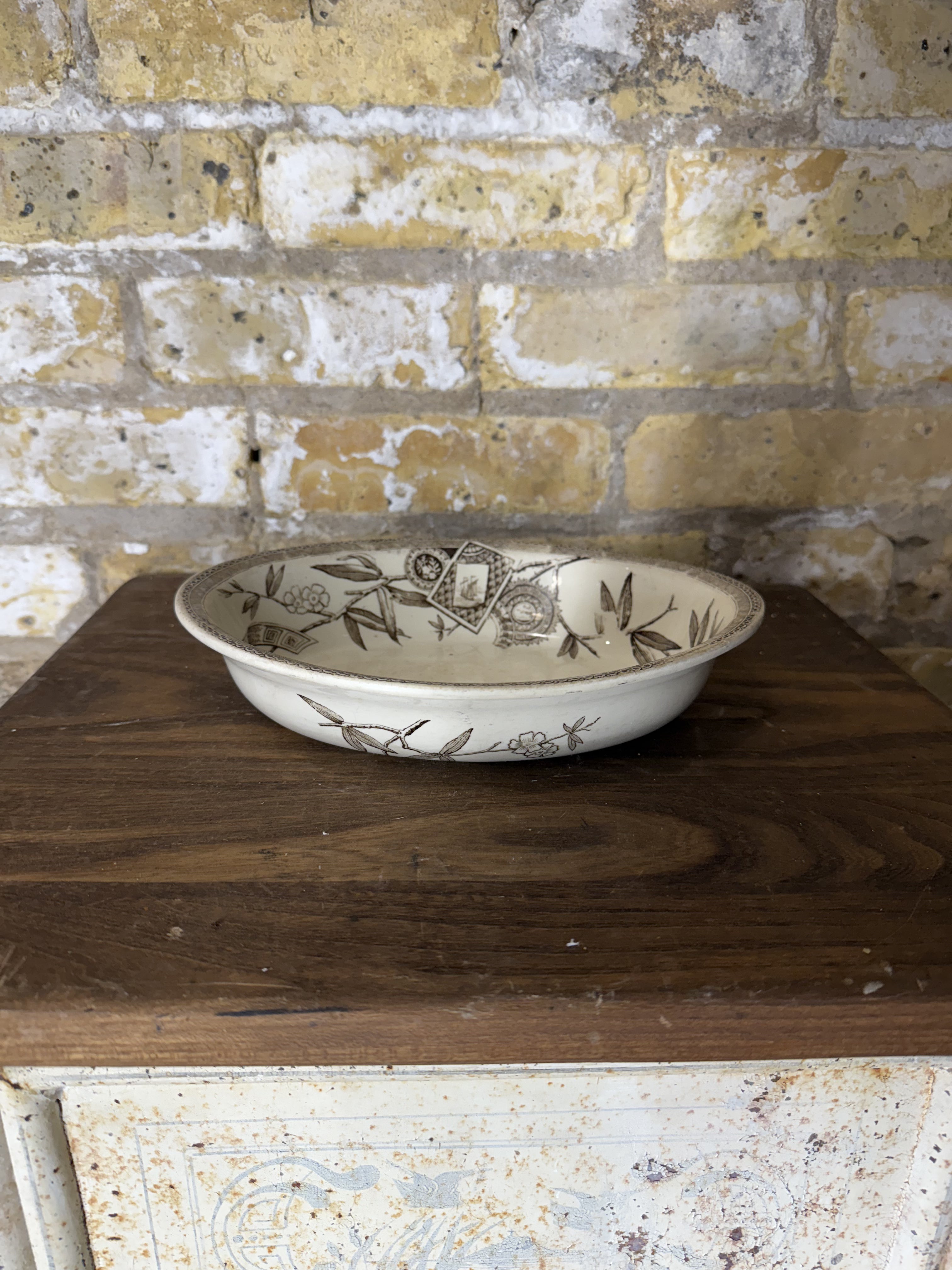 Wedgewood + Co. Transferware Dish
