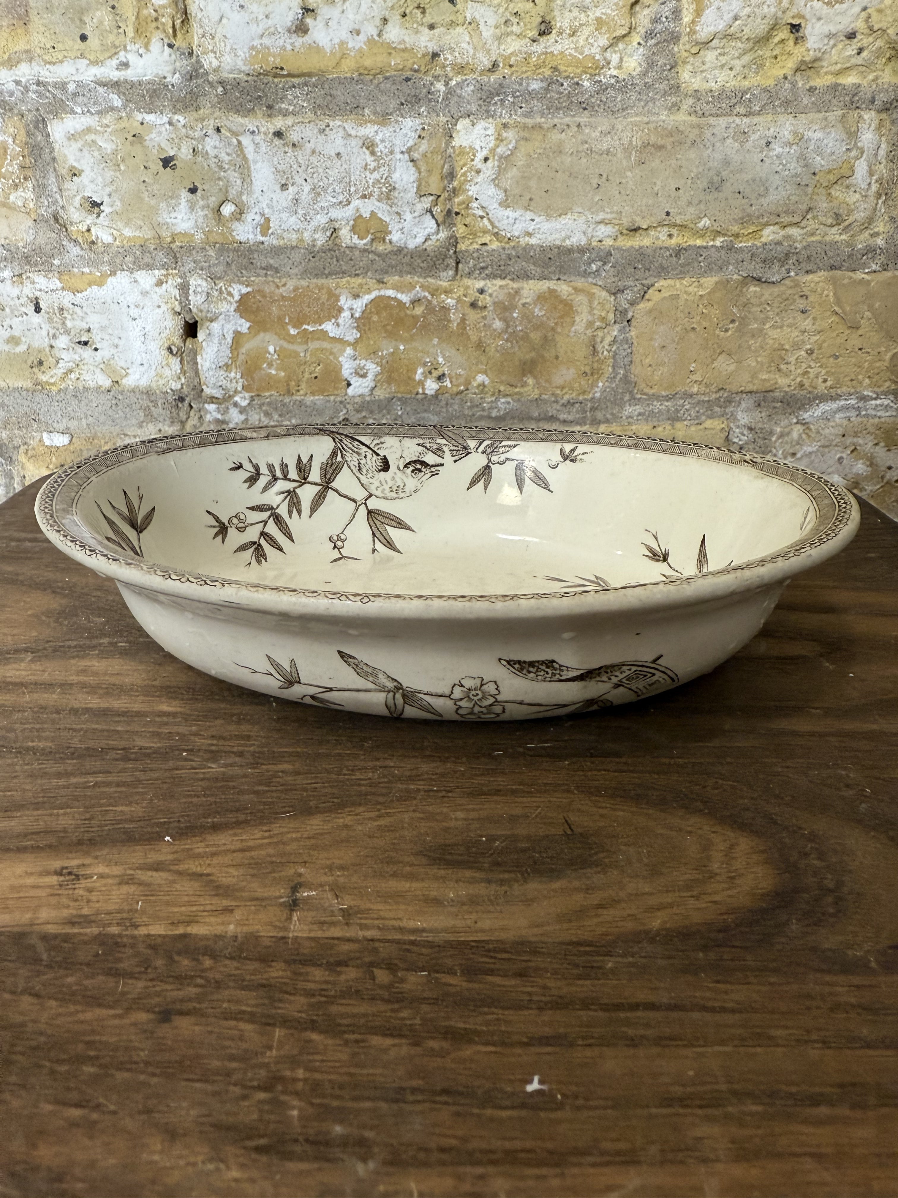 Wedgewood + Co. Transferware Dish