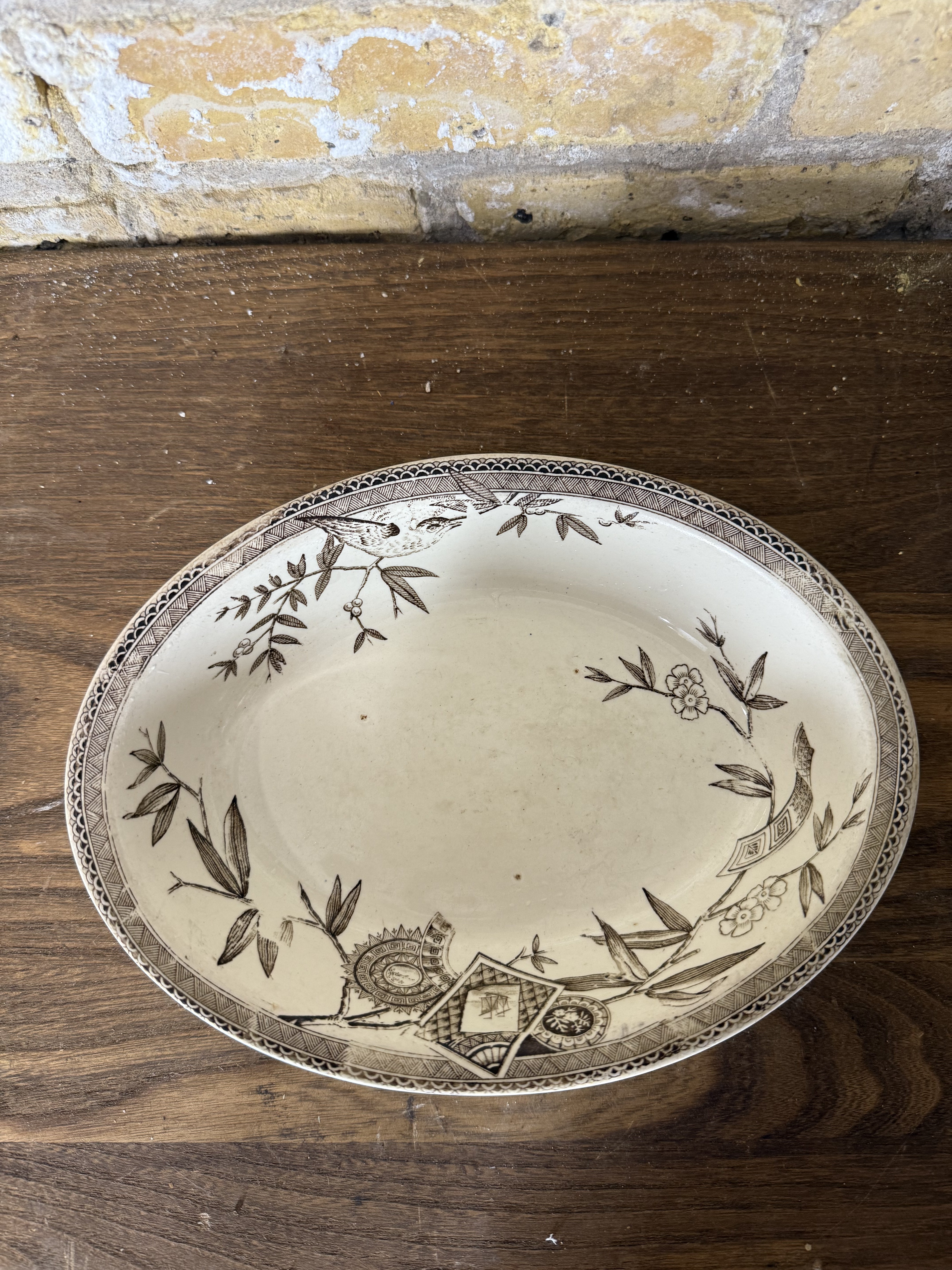 Wedgewood + Co. Transferware Dish
