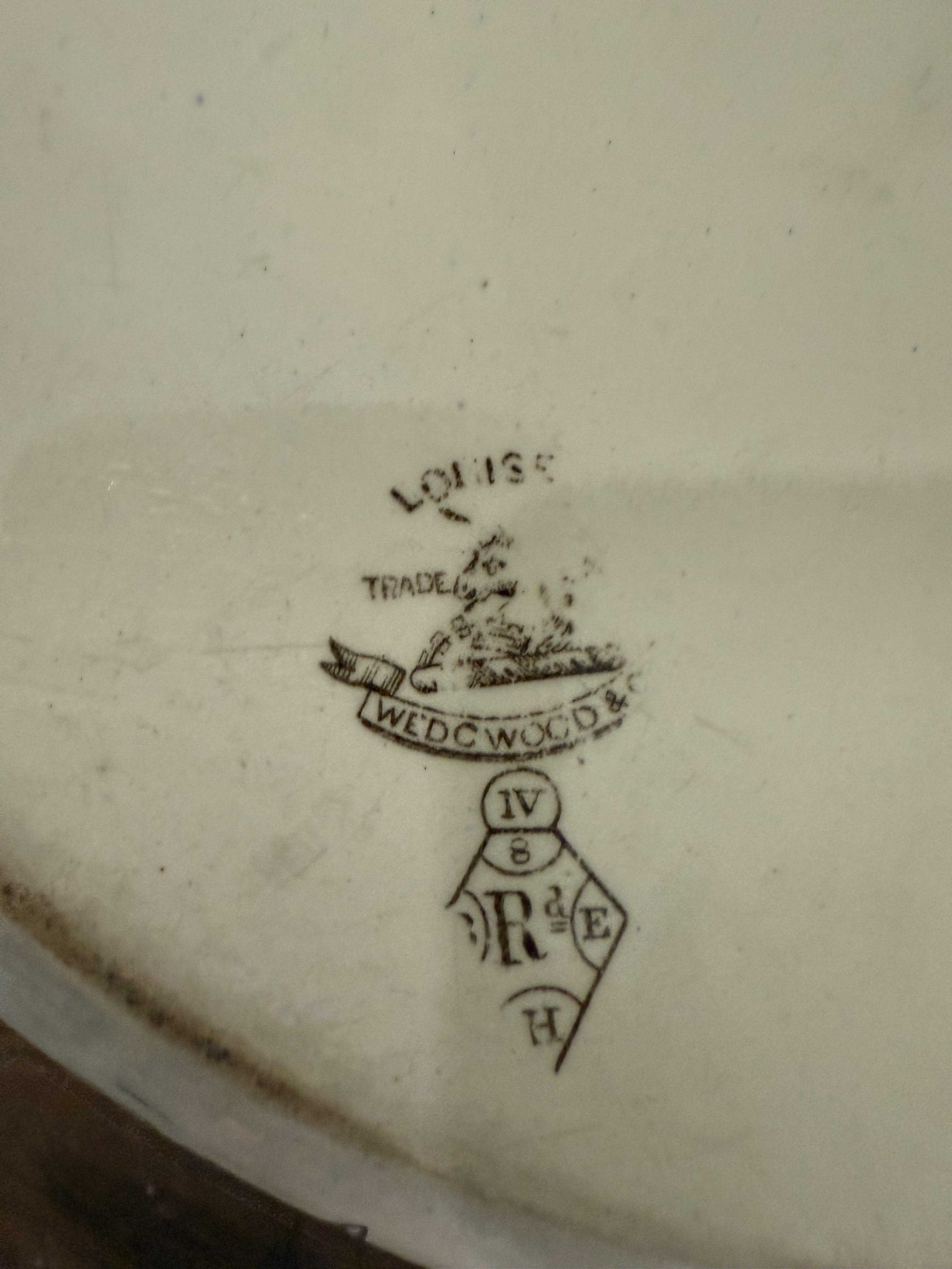 Wedgewood + Co. Transferware Dish