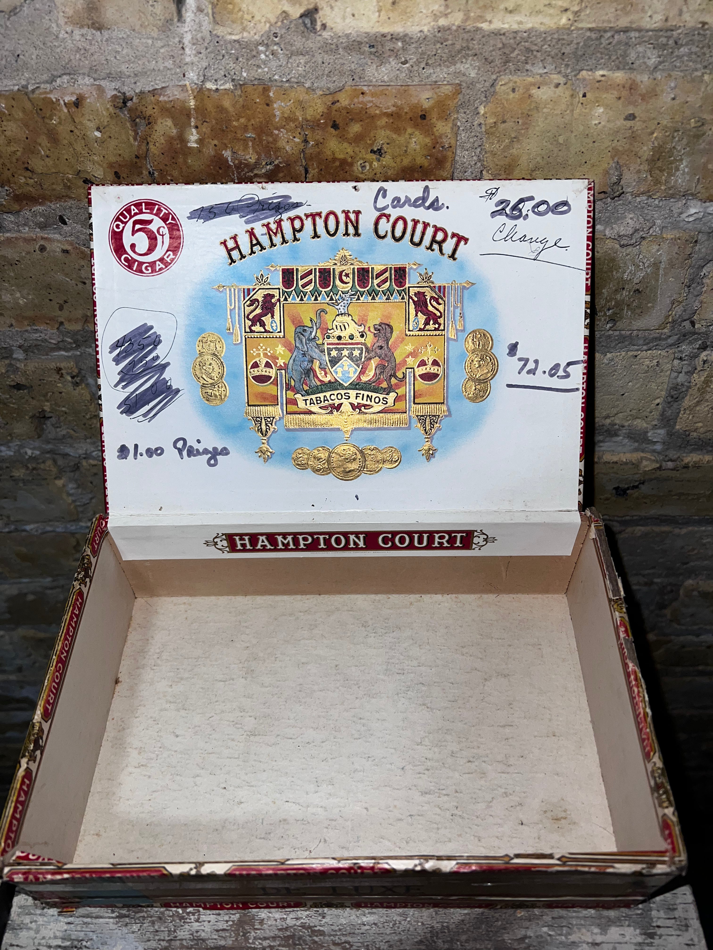 Hampton Court Cigar Box