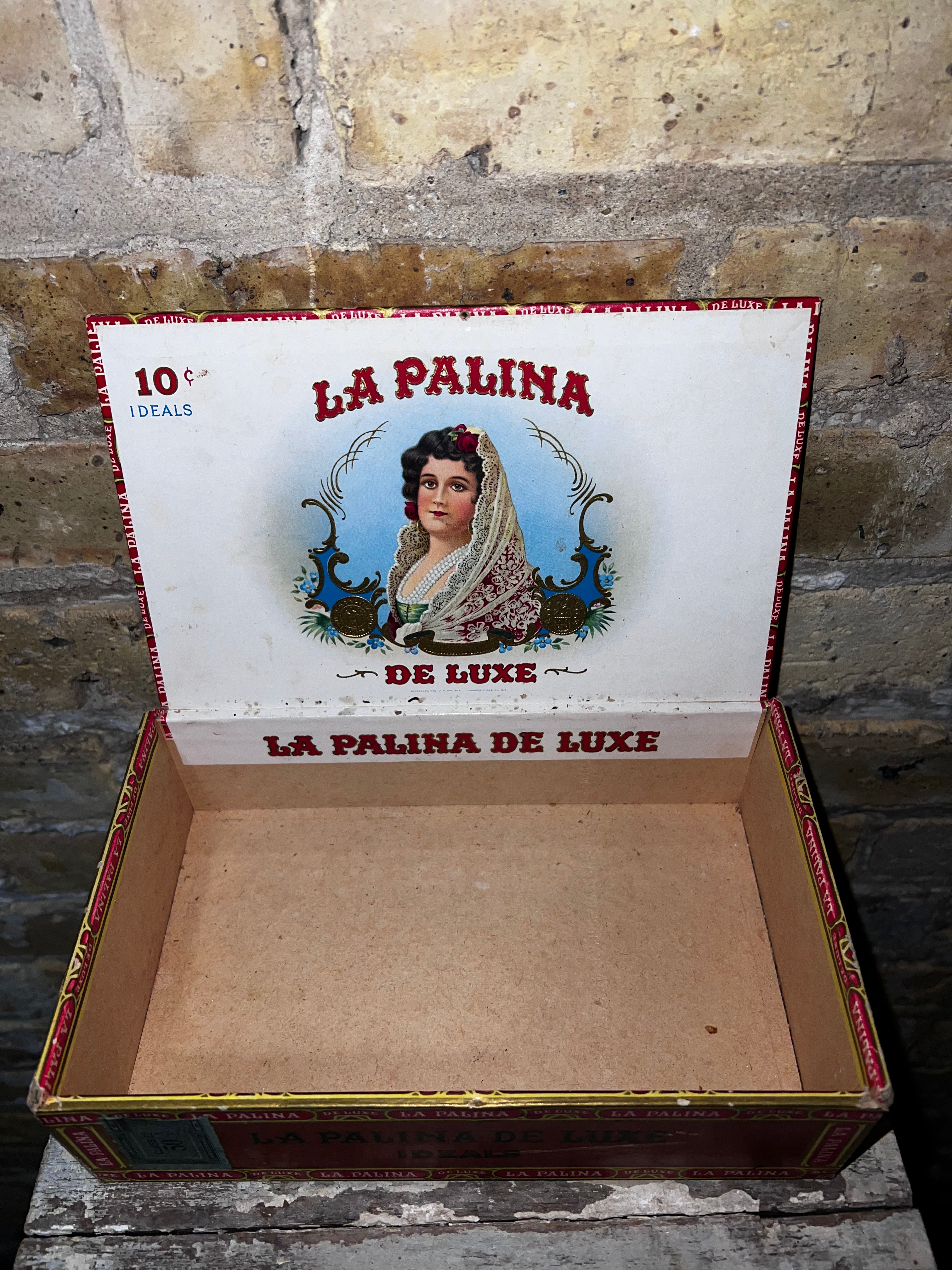 La Palina Deluxe Cigar Box 1940s