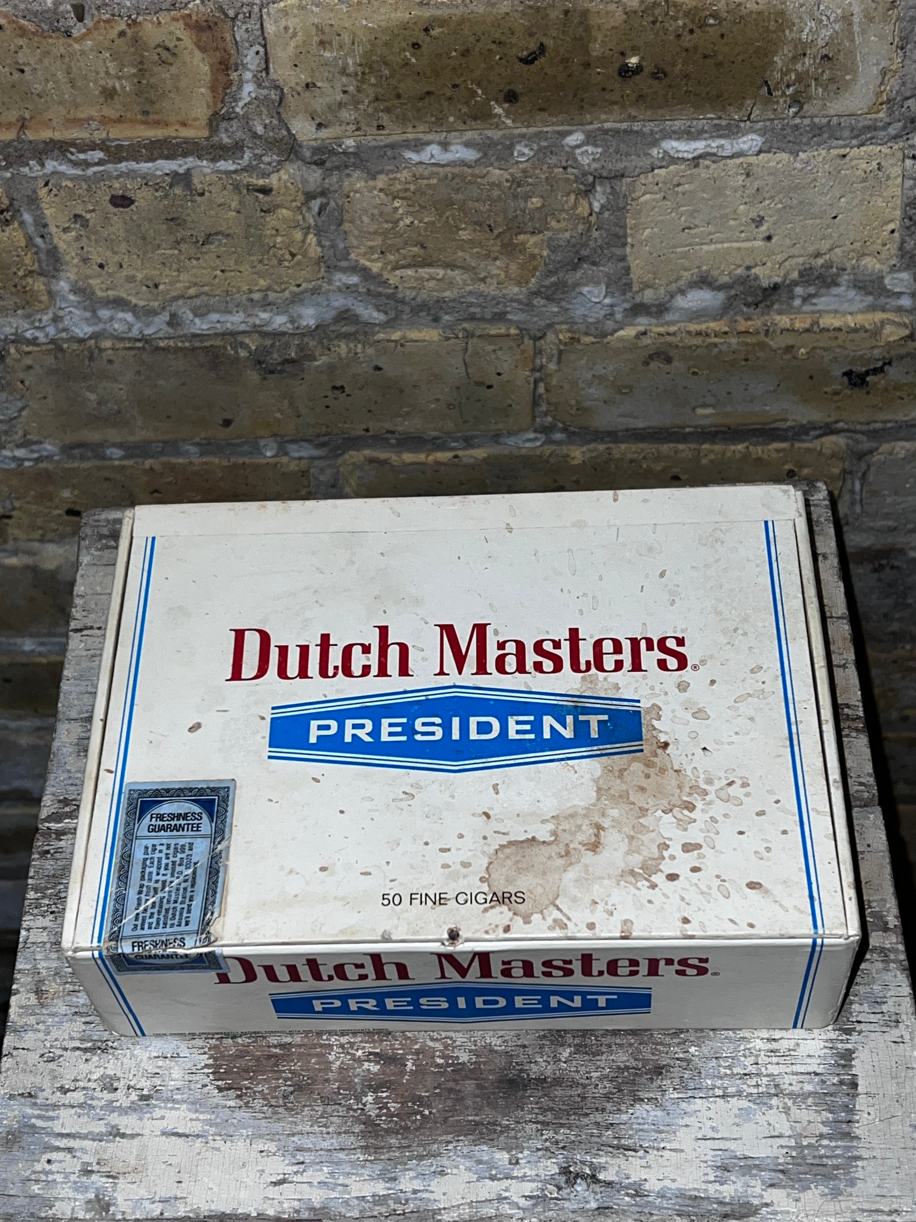 Dutch Masters Cigar Box
