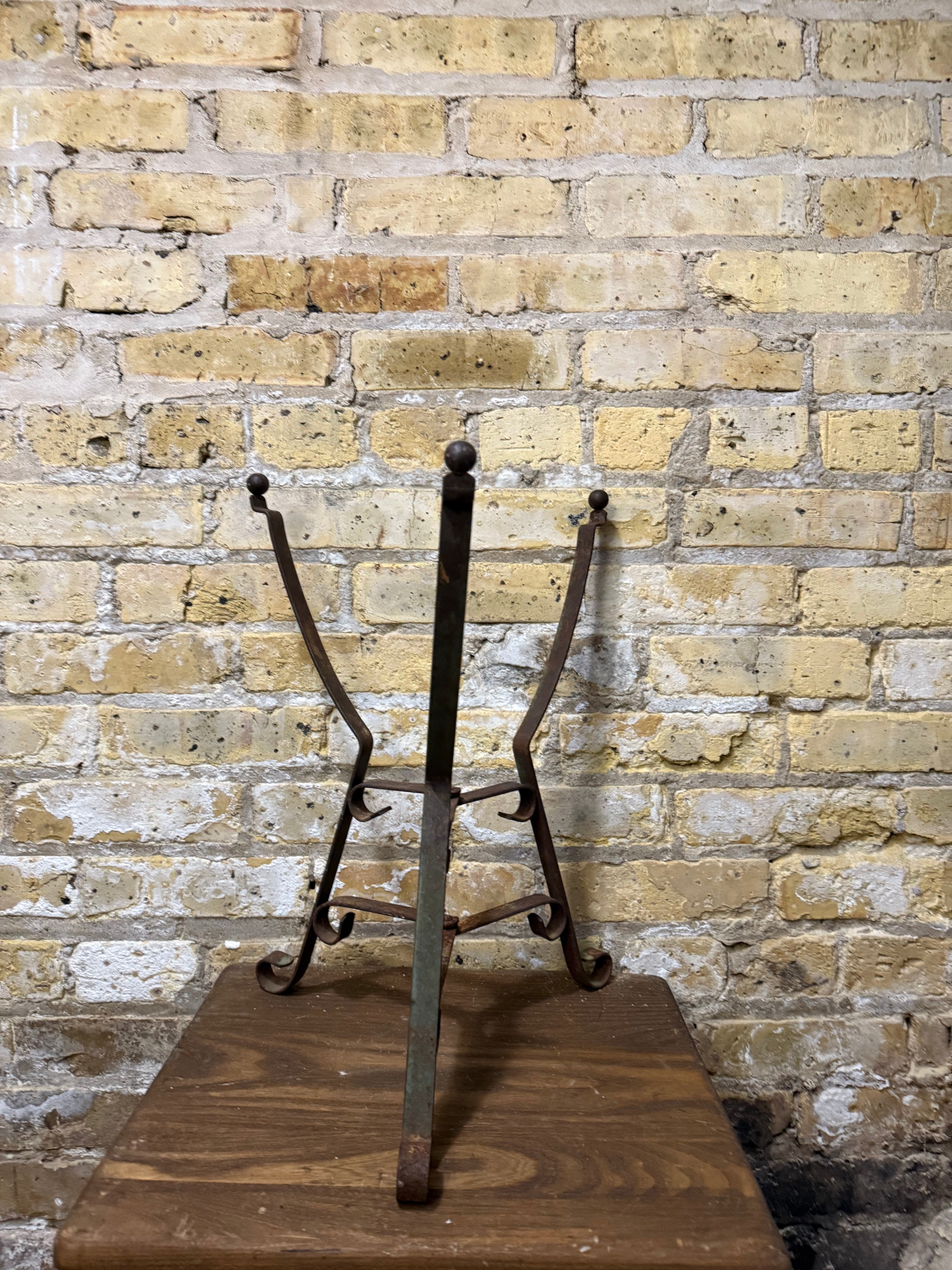 Vintage Wrought Iron Plant Stand