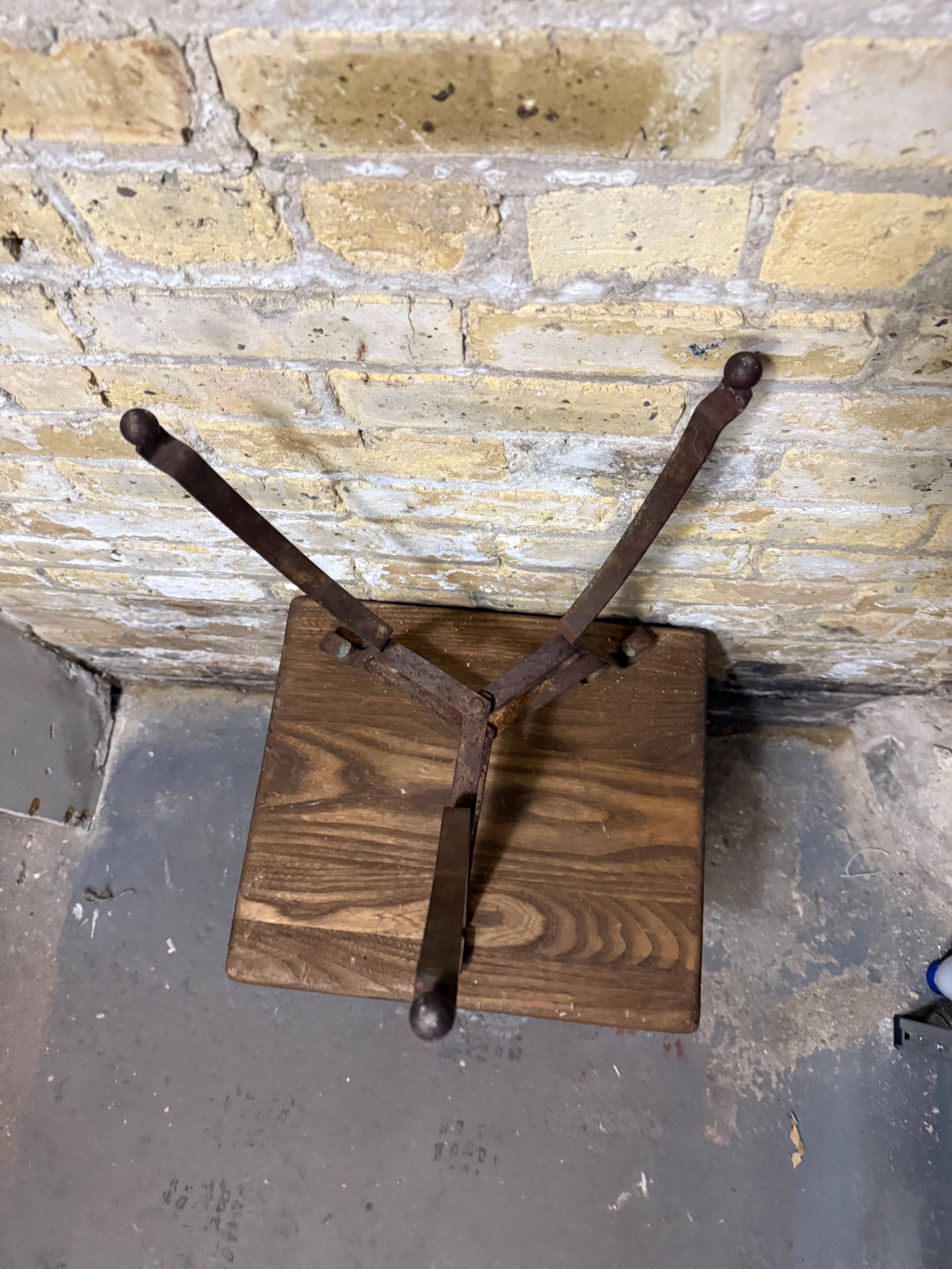 Vintage Wrought Iron Plant Stand
