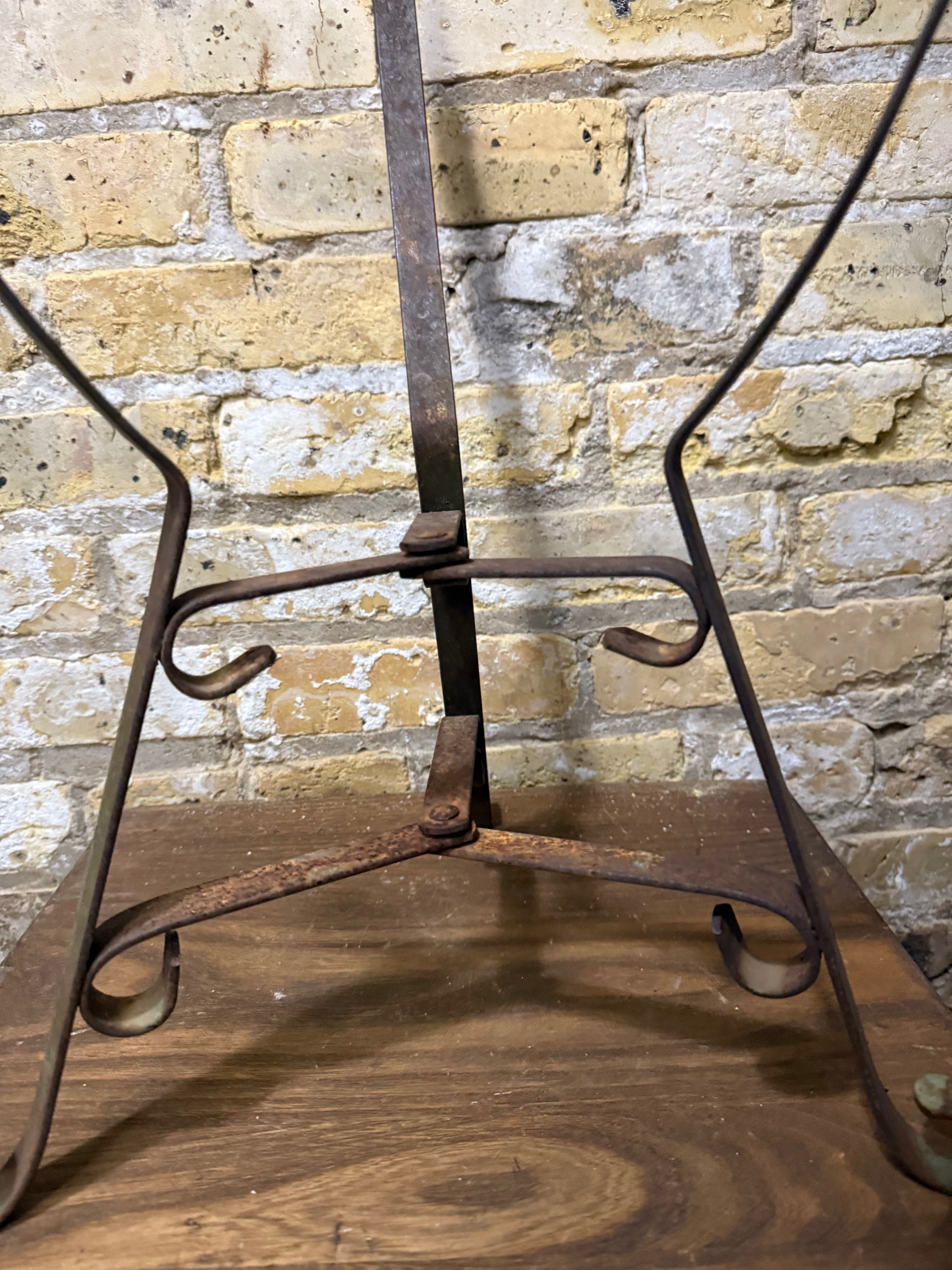 Vintage Wrought Iron Plant Stand
