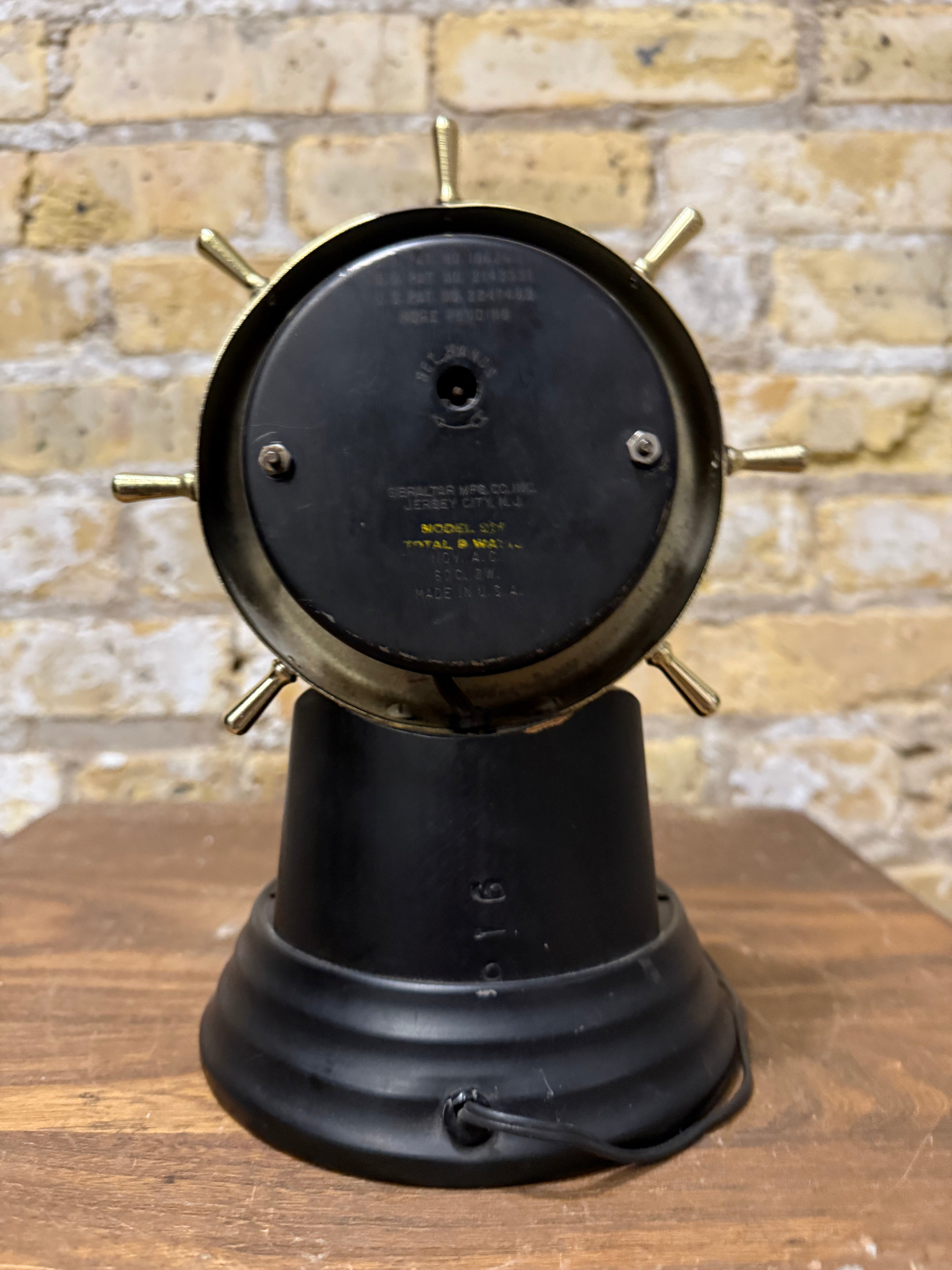 Gibraltar Precision Self Starting Clock with Blue Light