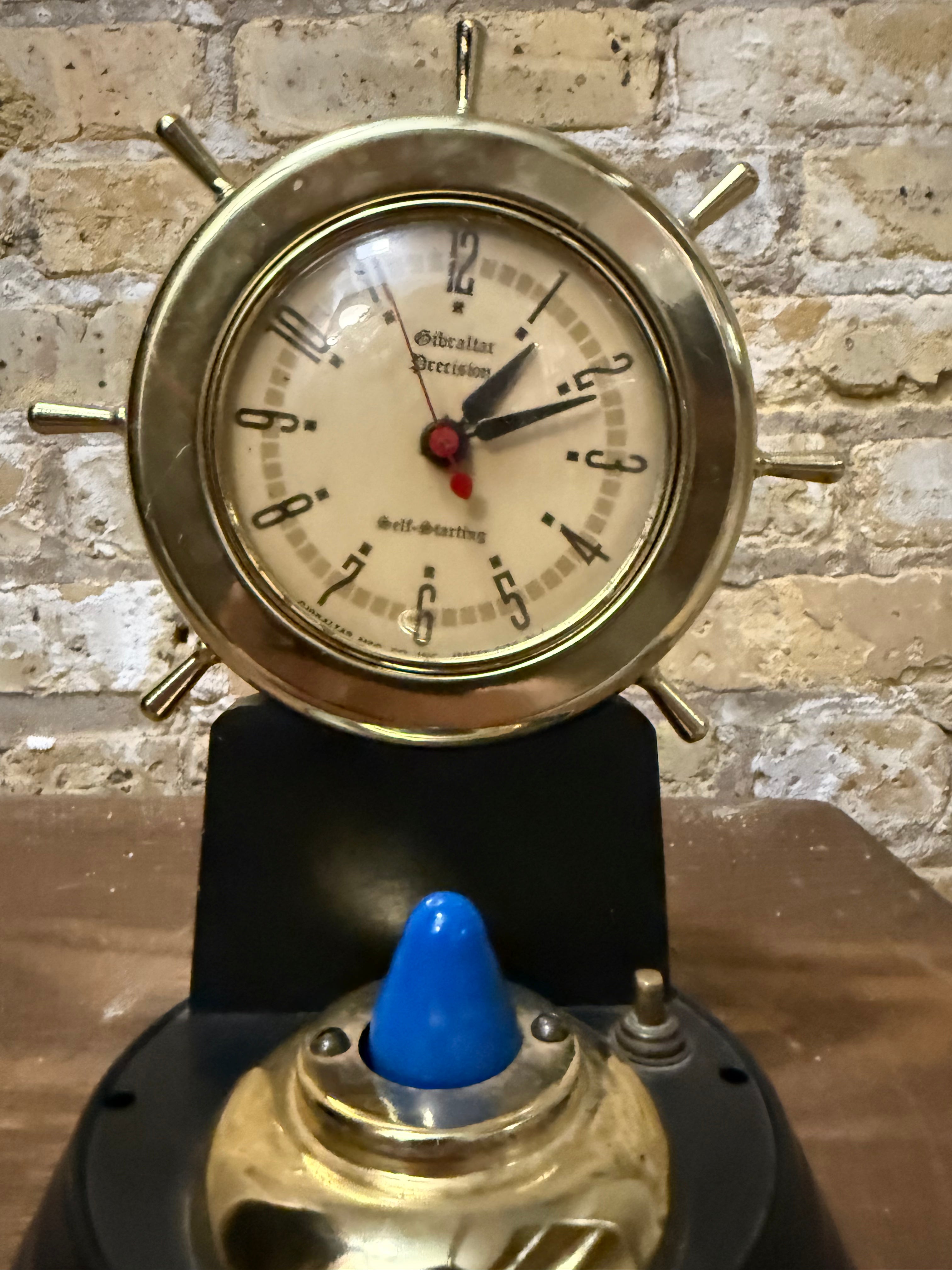 Gibraltar Precision Self Starting Clock with Blue Light